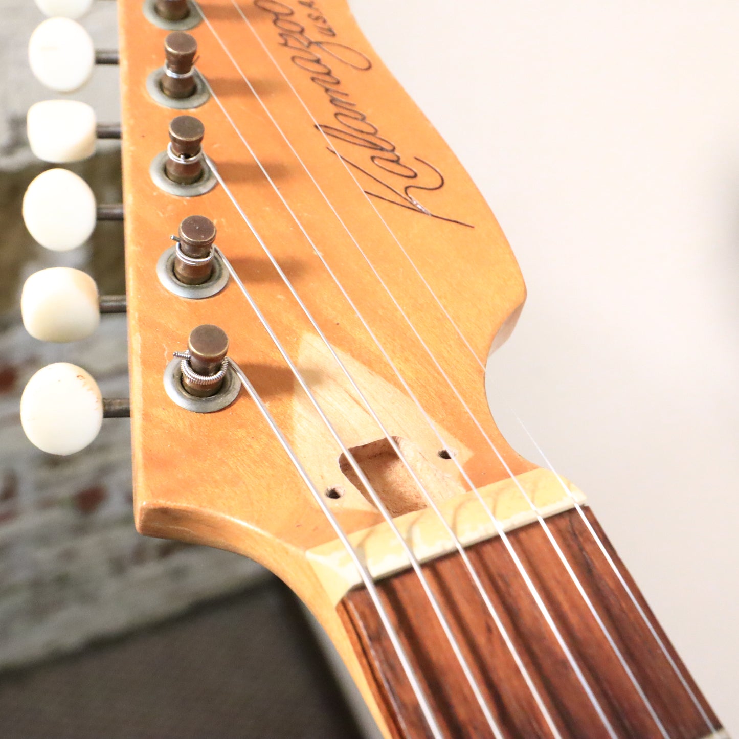 1960s Vintage Kalamazoo USA KG-2 Electric Guitar White