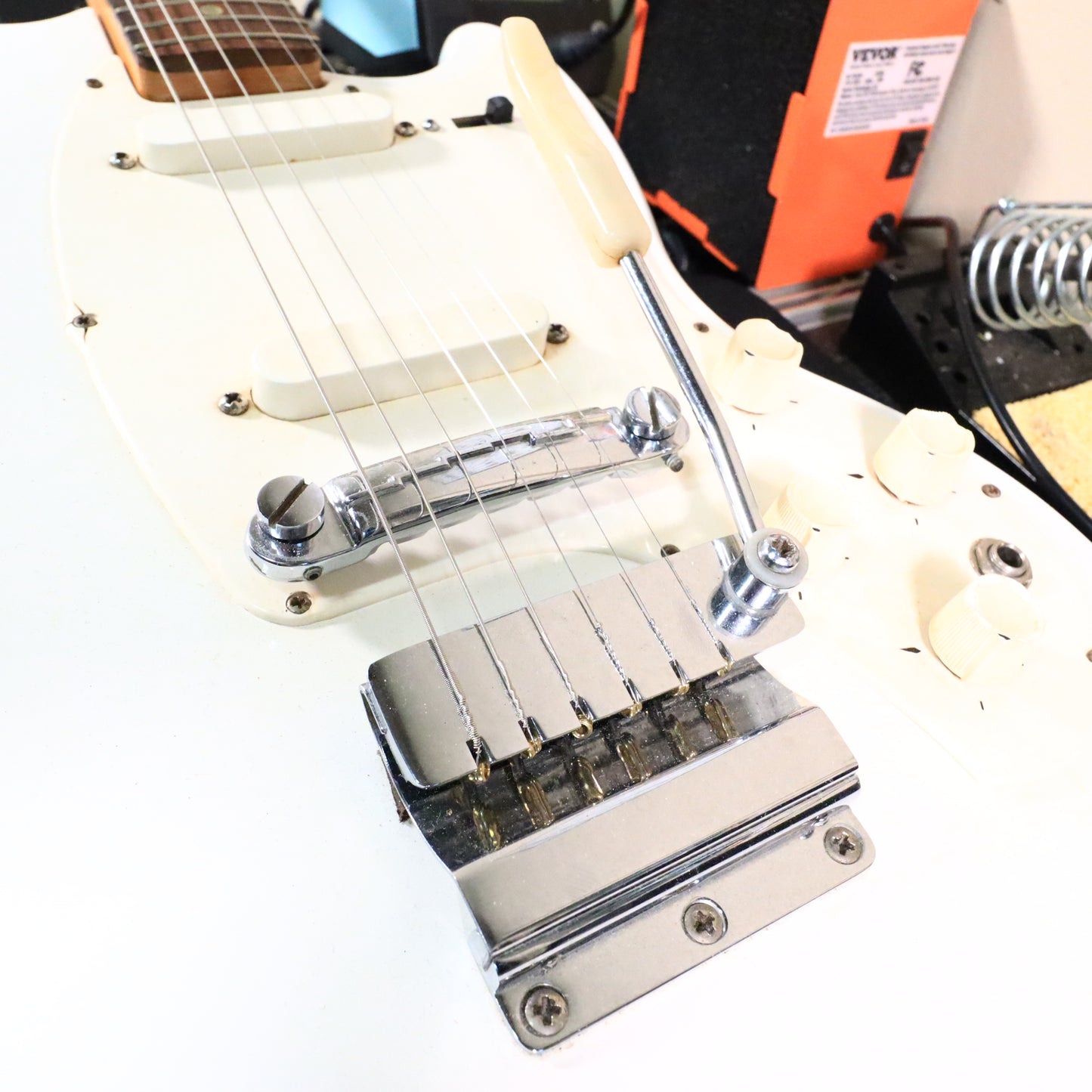 1960s Vintage Kalamazoo USA KG-2 Electric Guitar White