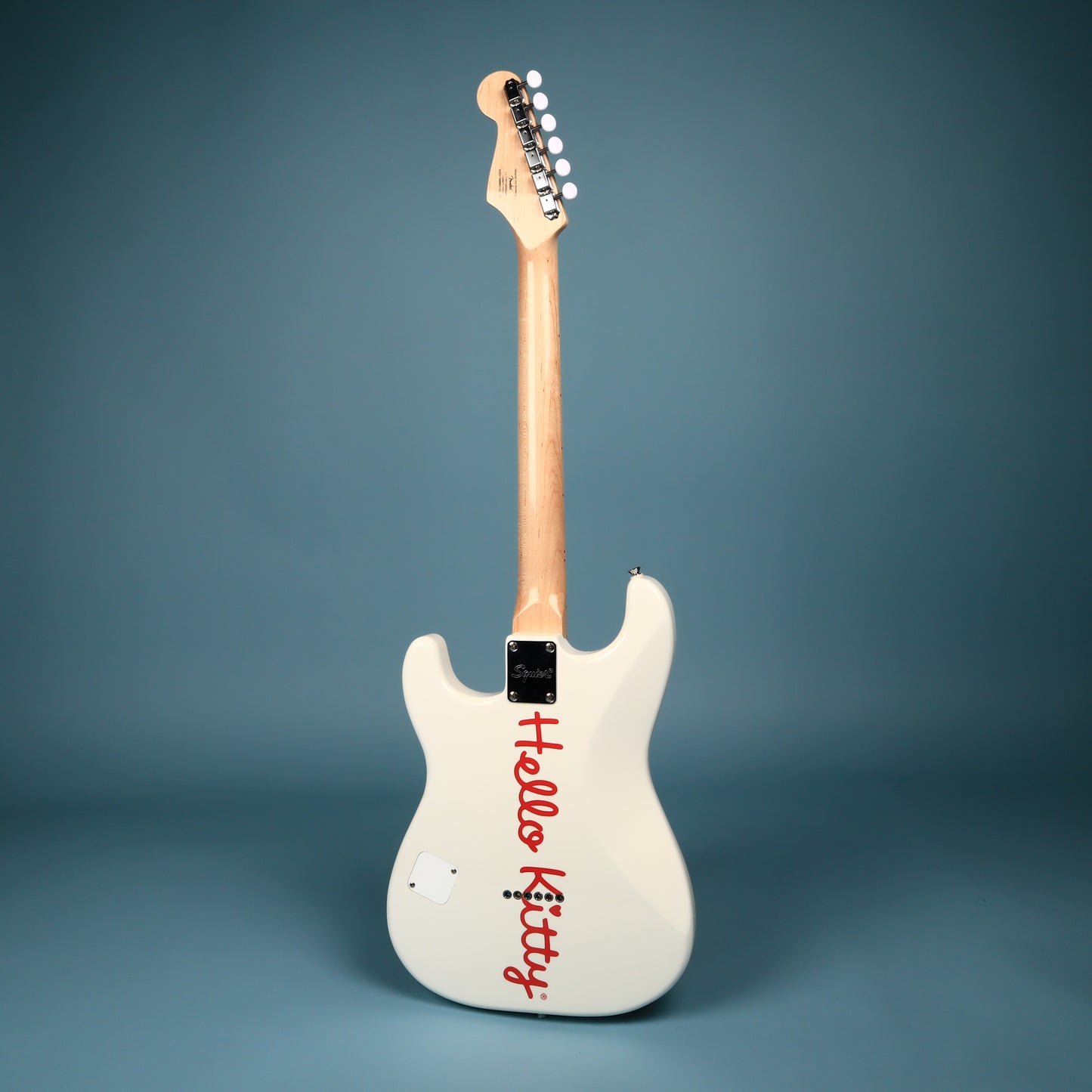 2024 Squier Hello Kitty Stratocaster White Electric Guitar