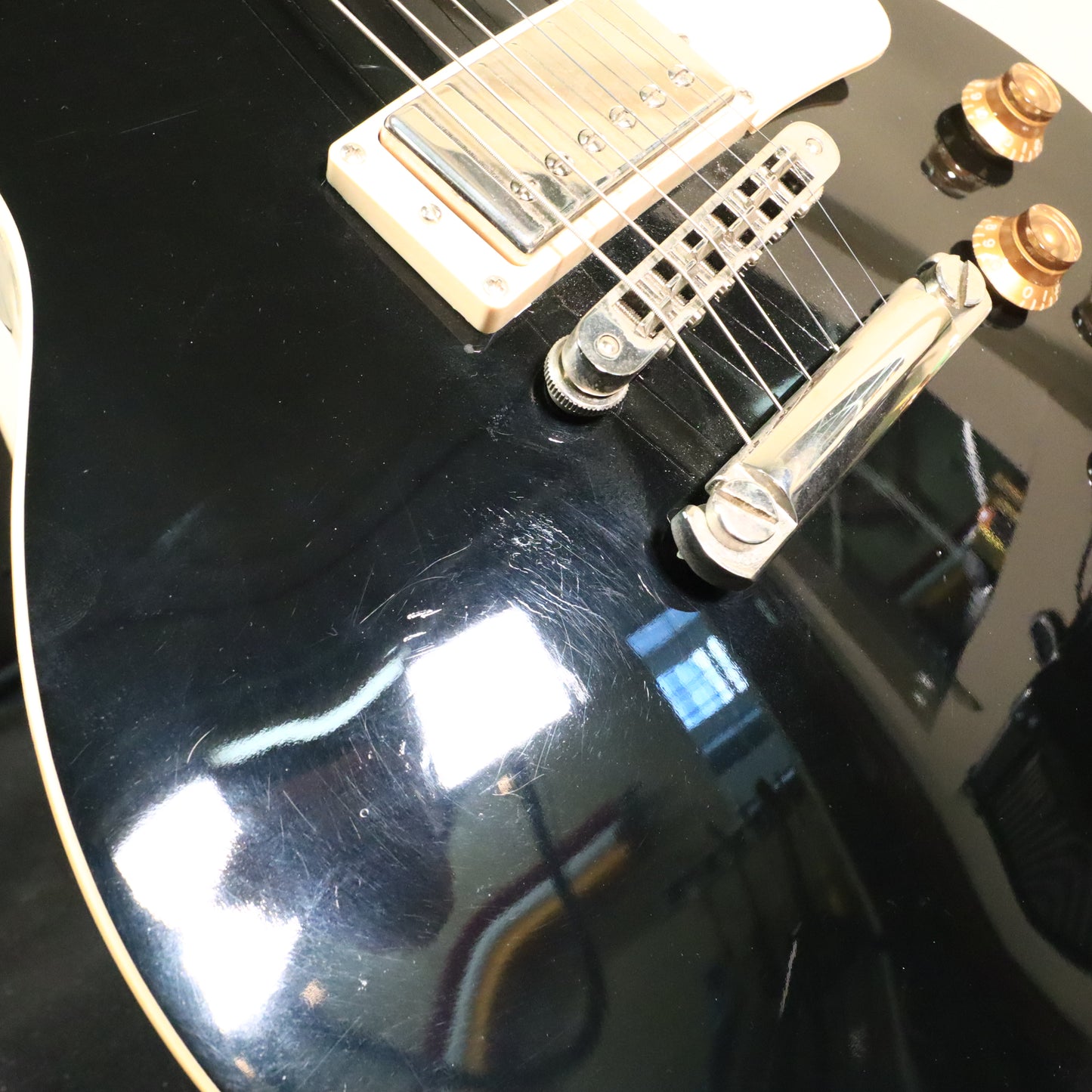 2004 Gibson maGIC Ethernet USA Les Paul Black Electric Guitar