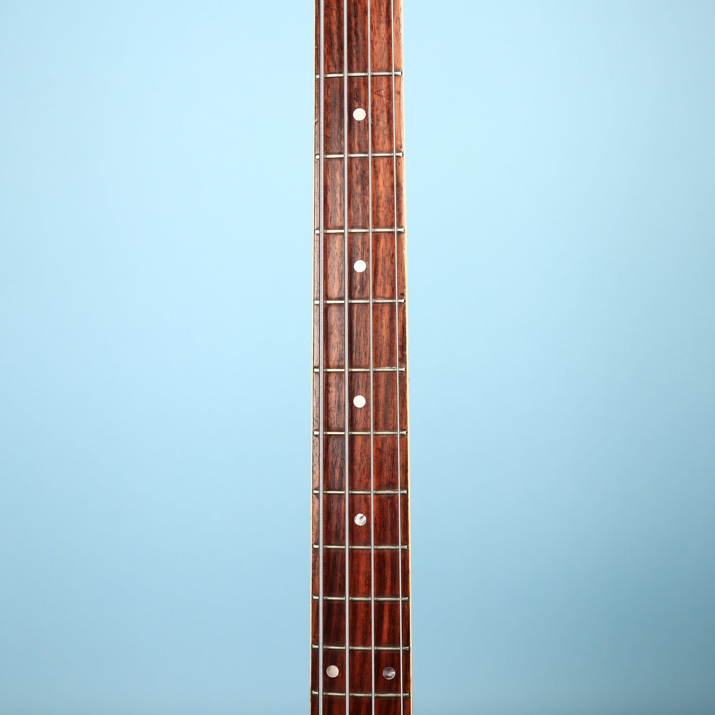 Vintage 1960's Bruno Royal Artist Hollow Body Bass Guitar