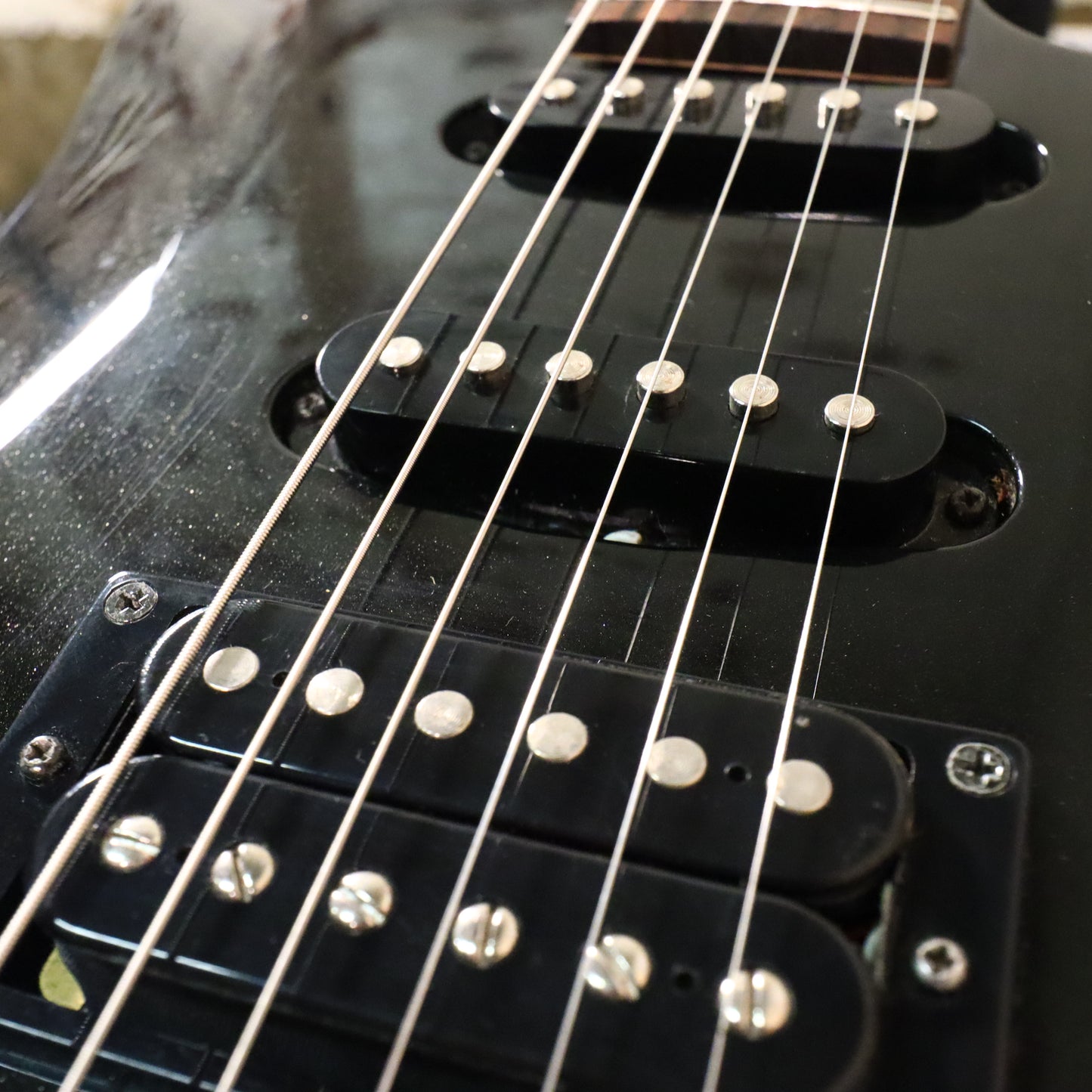 Laguna LE222 HSS Electric Guitar Black