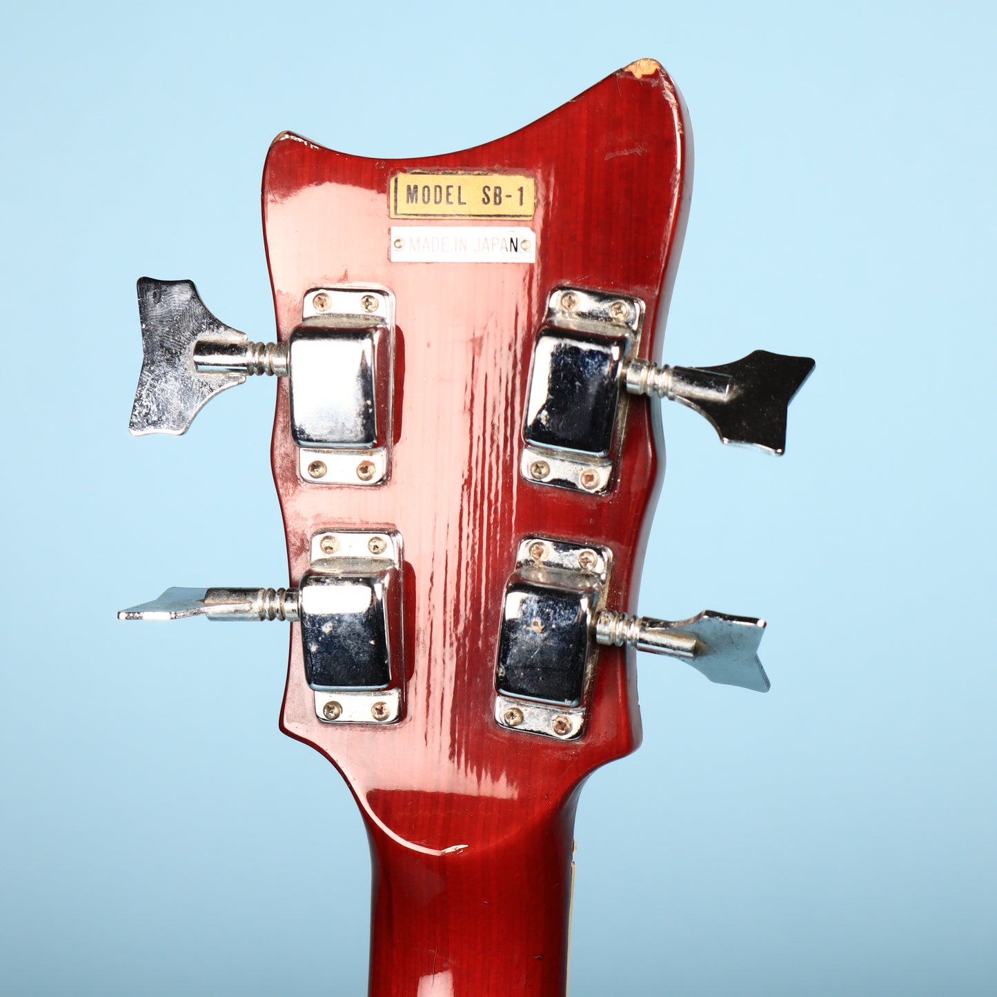 Vintage 1960's Bruno Royal Artist Hollow Body Bass Guitar