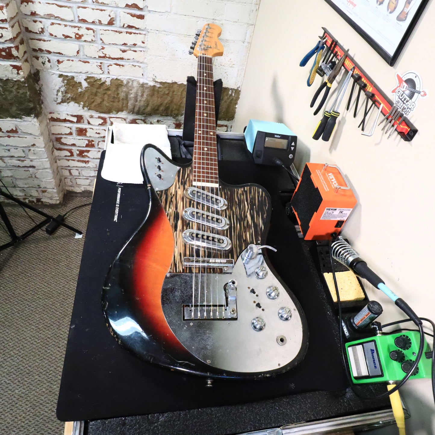 Framus Golden Strato De Luxe True Vintage 1965 Germany 5/168-54