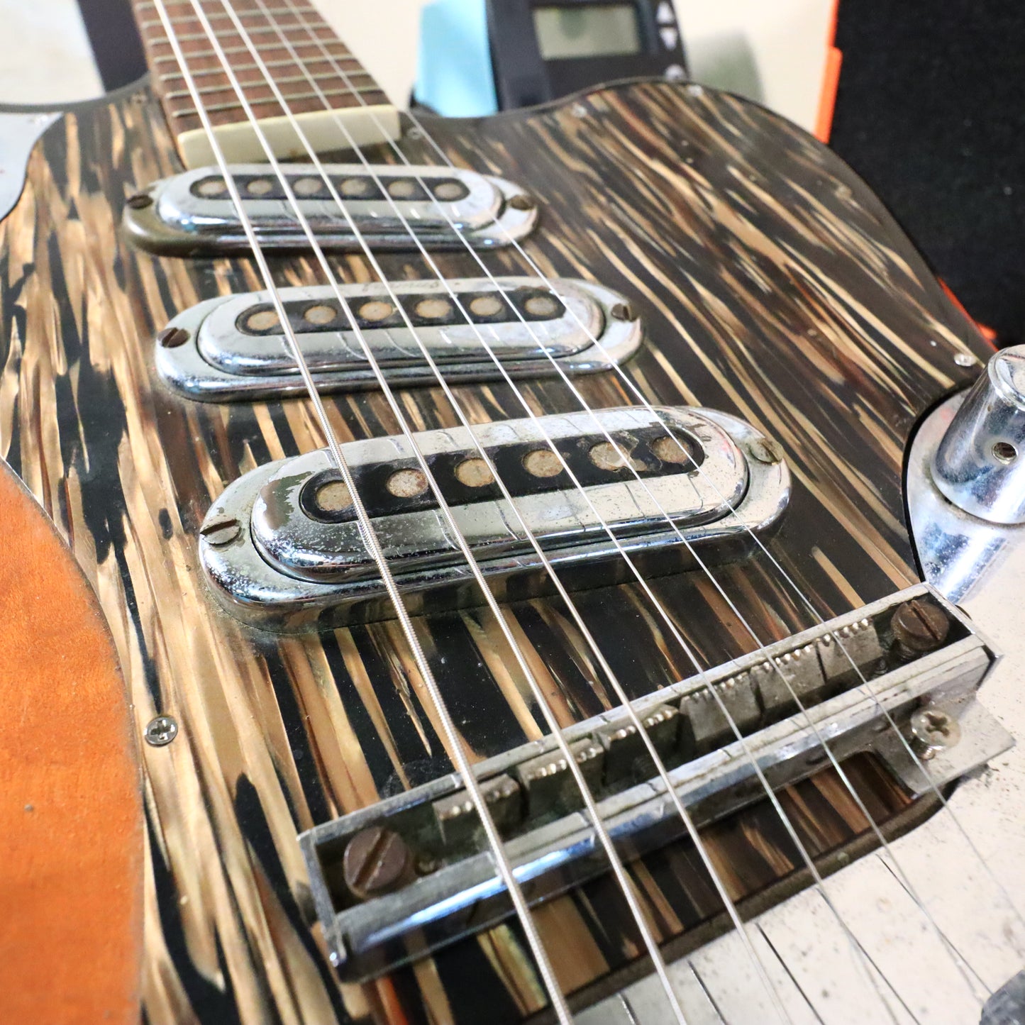 Framus Golden Strato De Luxe True Vintage 1965 Germany 5/168-54