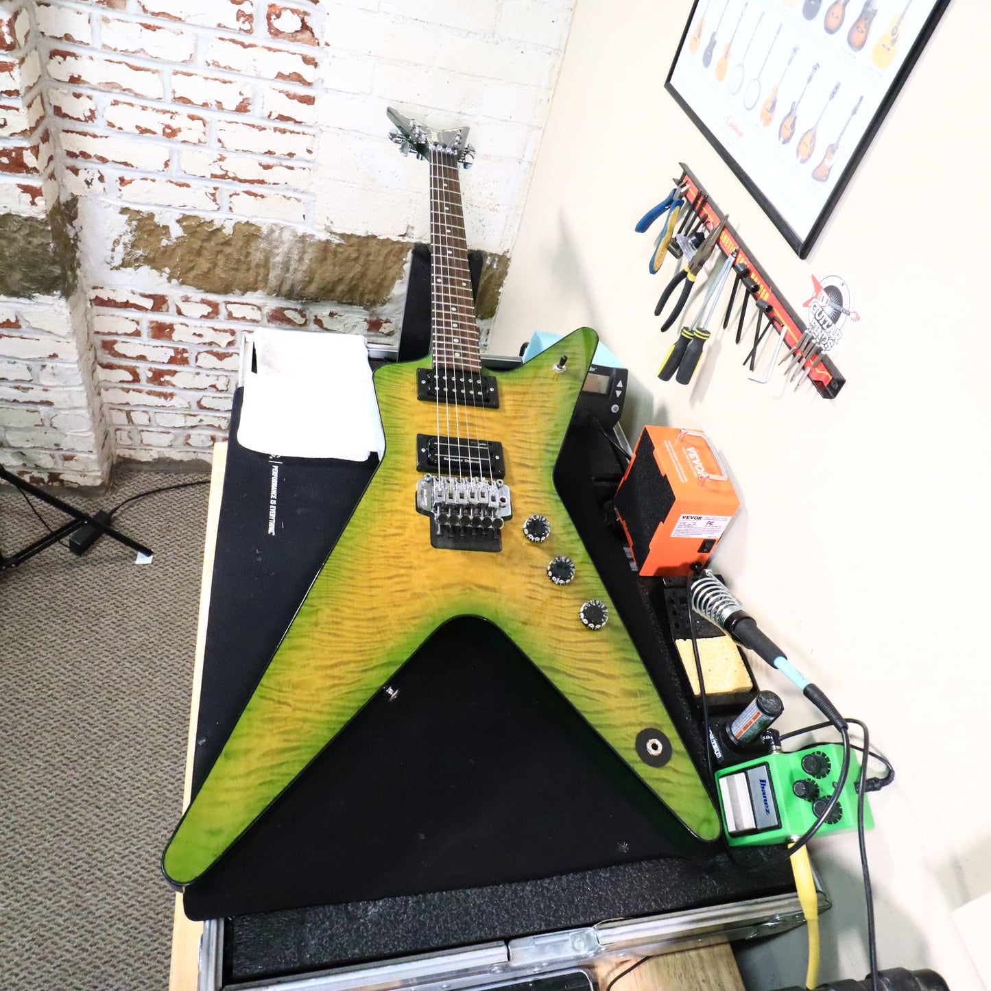 Washburn Custom Dime 333 Dime Slime Electric Guitar