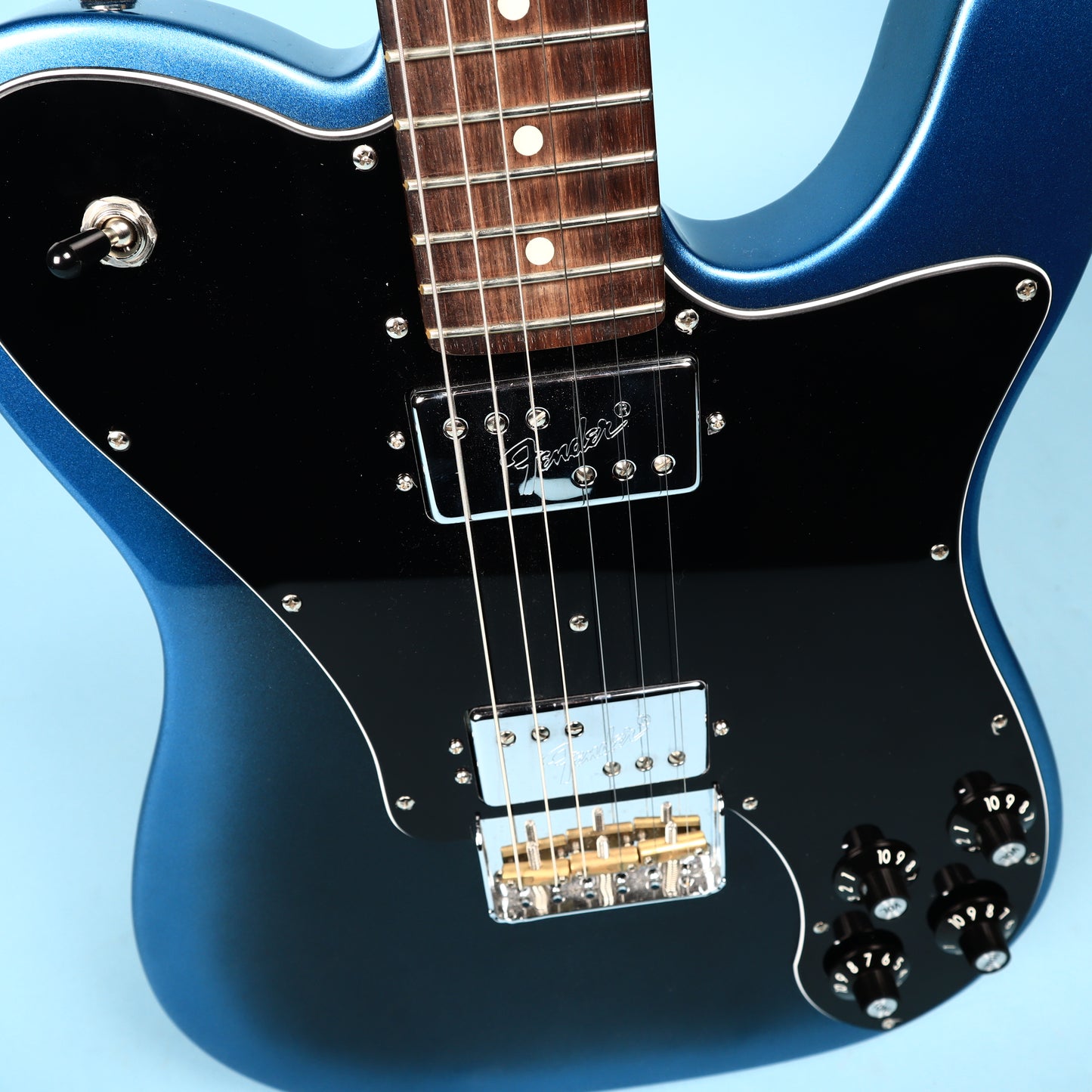 2022 Fender American Professional II Telecaster Deluxe Guitar Dark Night