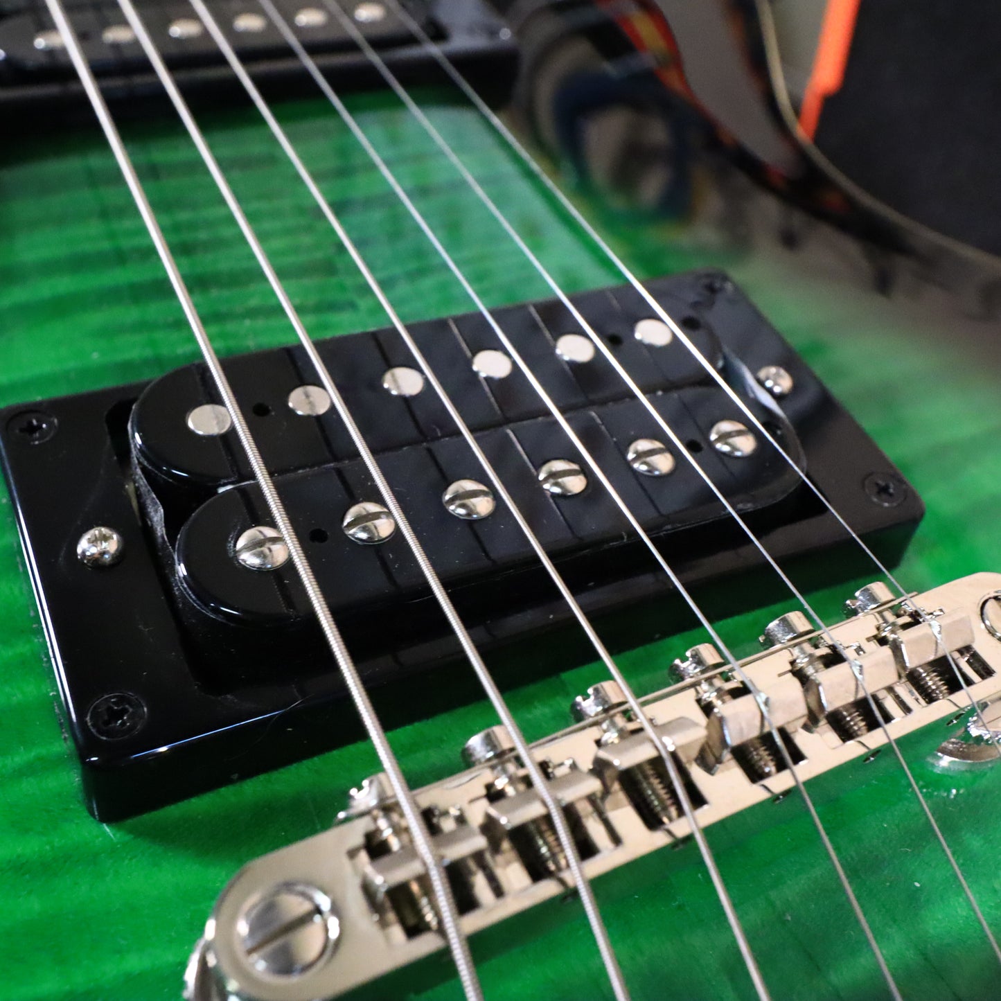 2022 Epiphone Slash Les Paul Limited Edition Green Anaconda Burst
