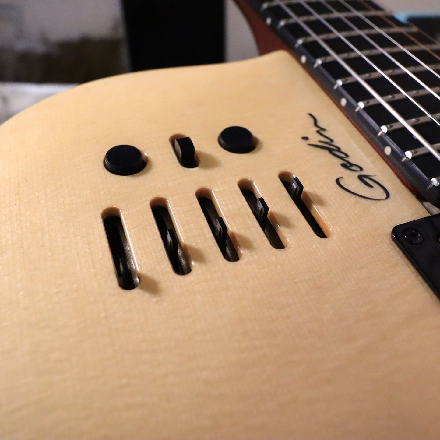 Godin Multiac Jazz SA Acoustic-Electric Guitar Natural