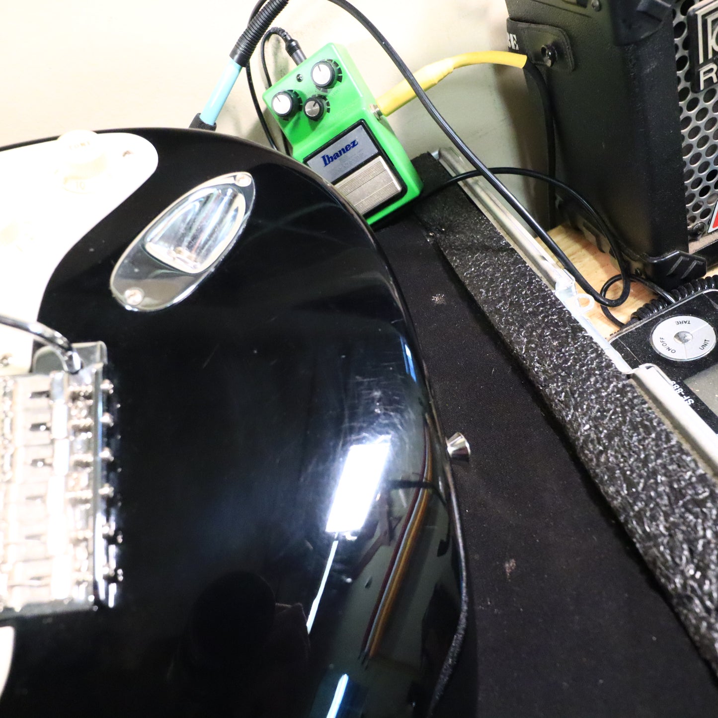 2018 Fender Eric Johnson Maple Neck Stratocaster Black Guitar