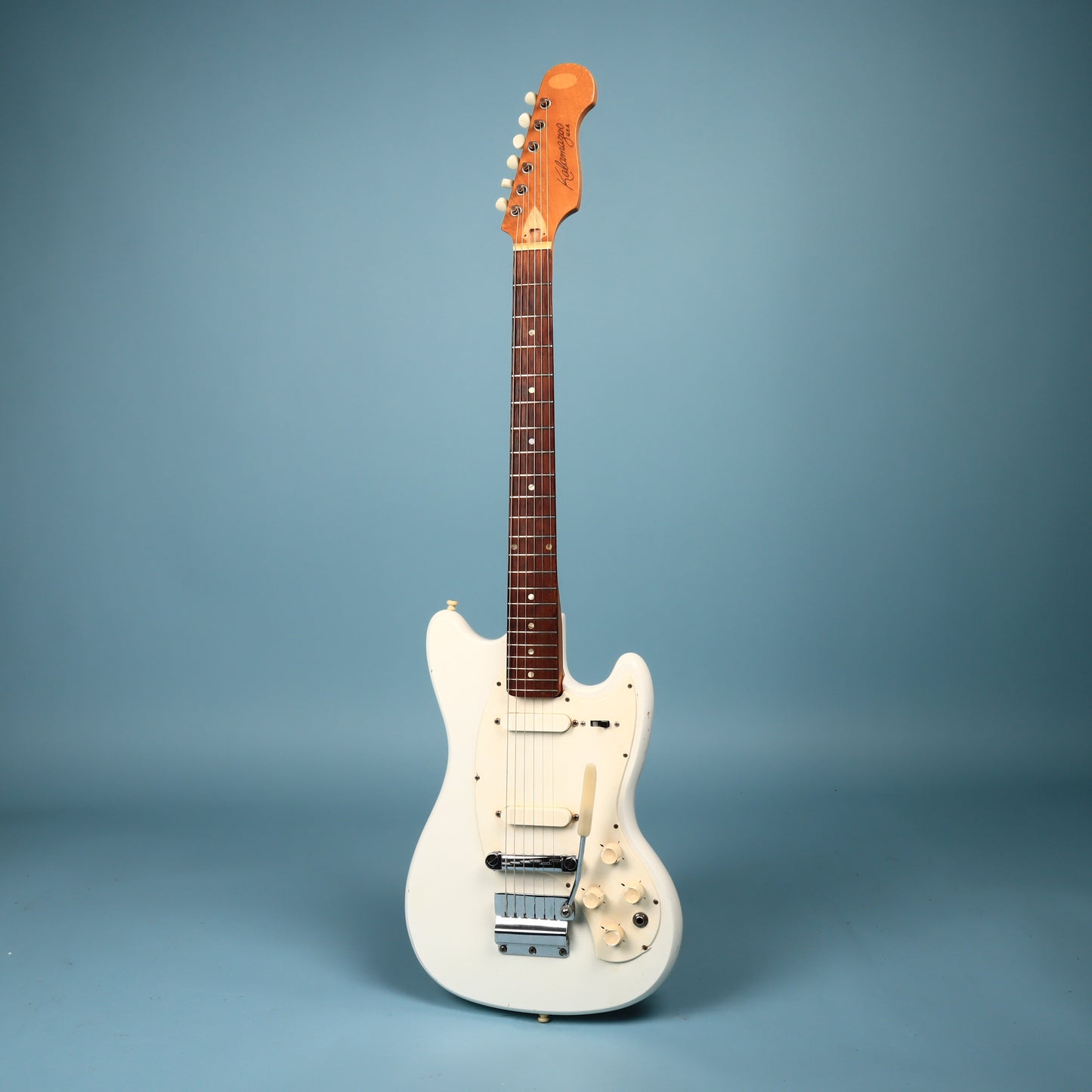 1960s Vintage Kalamazoo USA KG-2 Electric Guitar White