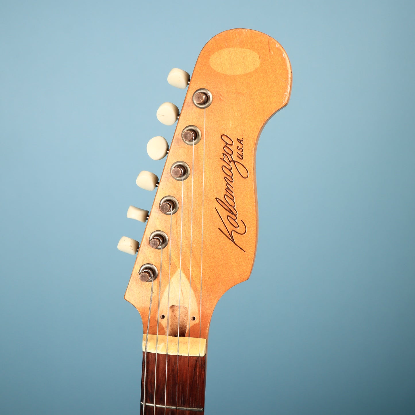 1960s Vintage Kalamazoo USA KG-2 Electric Guitar White