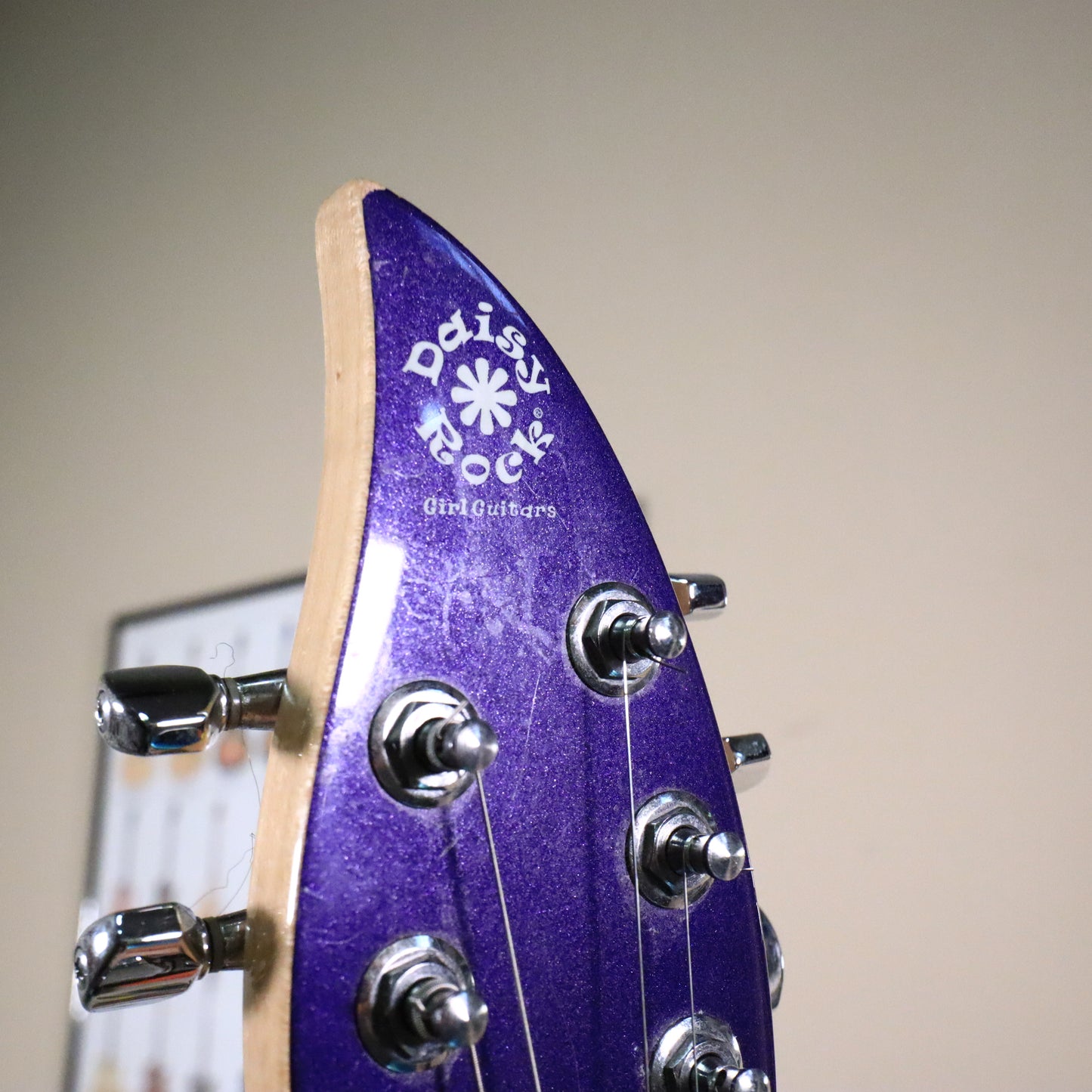 Genuine Daisy Rock Heartbreaker Purple Heart Electric Guitar