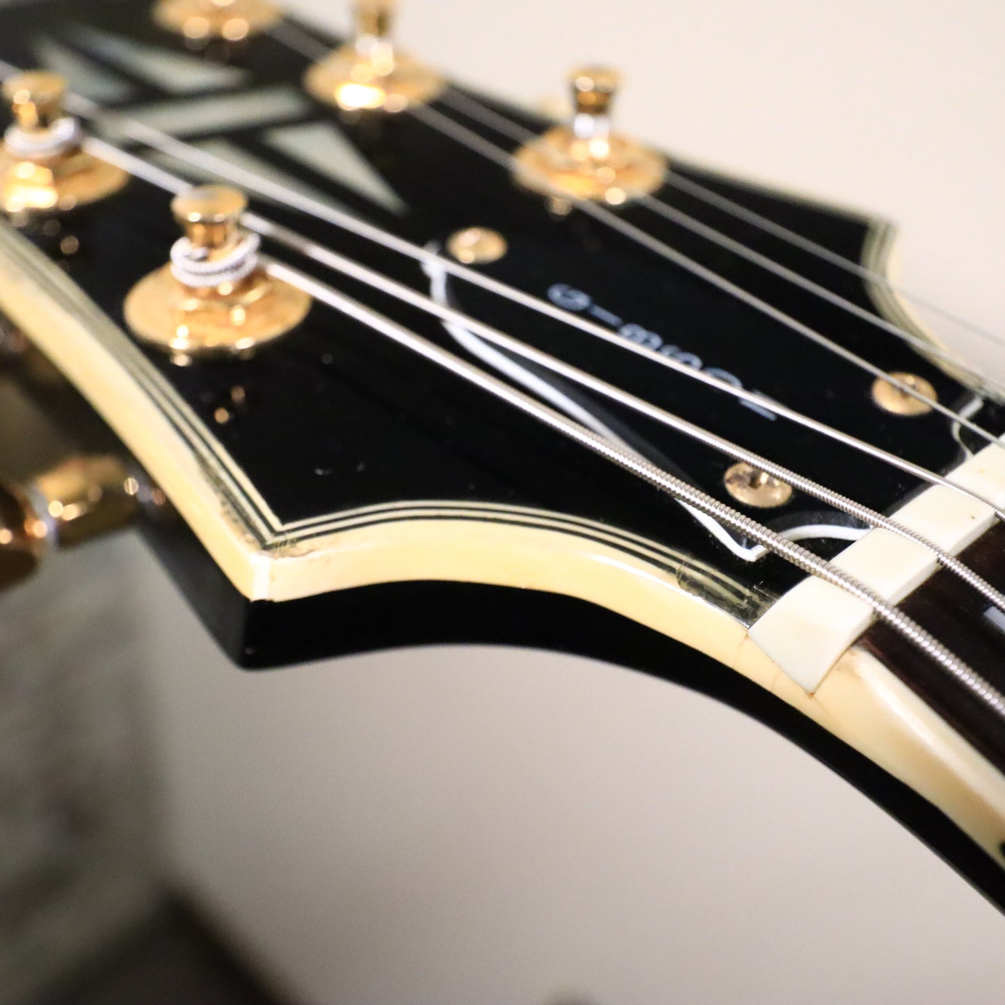 1989 Epiphone Les Paul Custom LPC-80 Open Book Ebony 1st Year