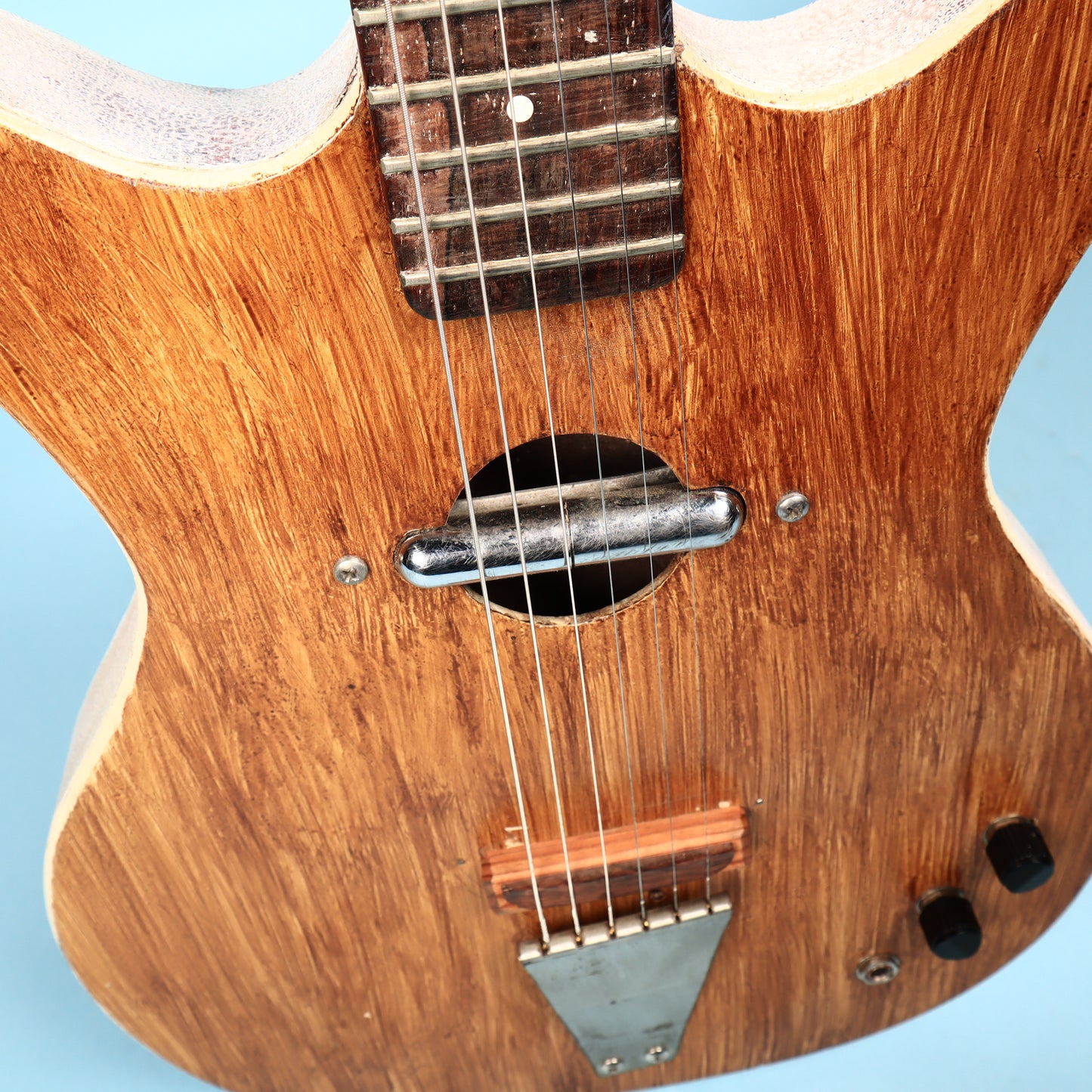 1960s Vintage Danelectro Convertible Acoustic-Electric Guitar