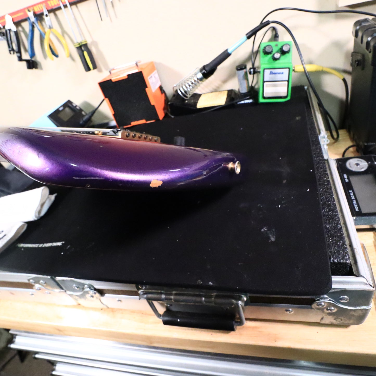 1983 Squier by Fender Contemporary JAV Royal Violet Purple ST852