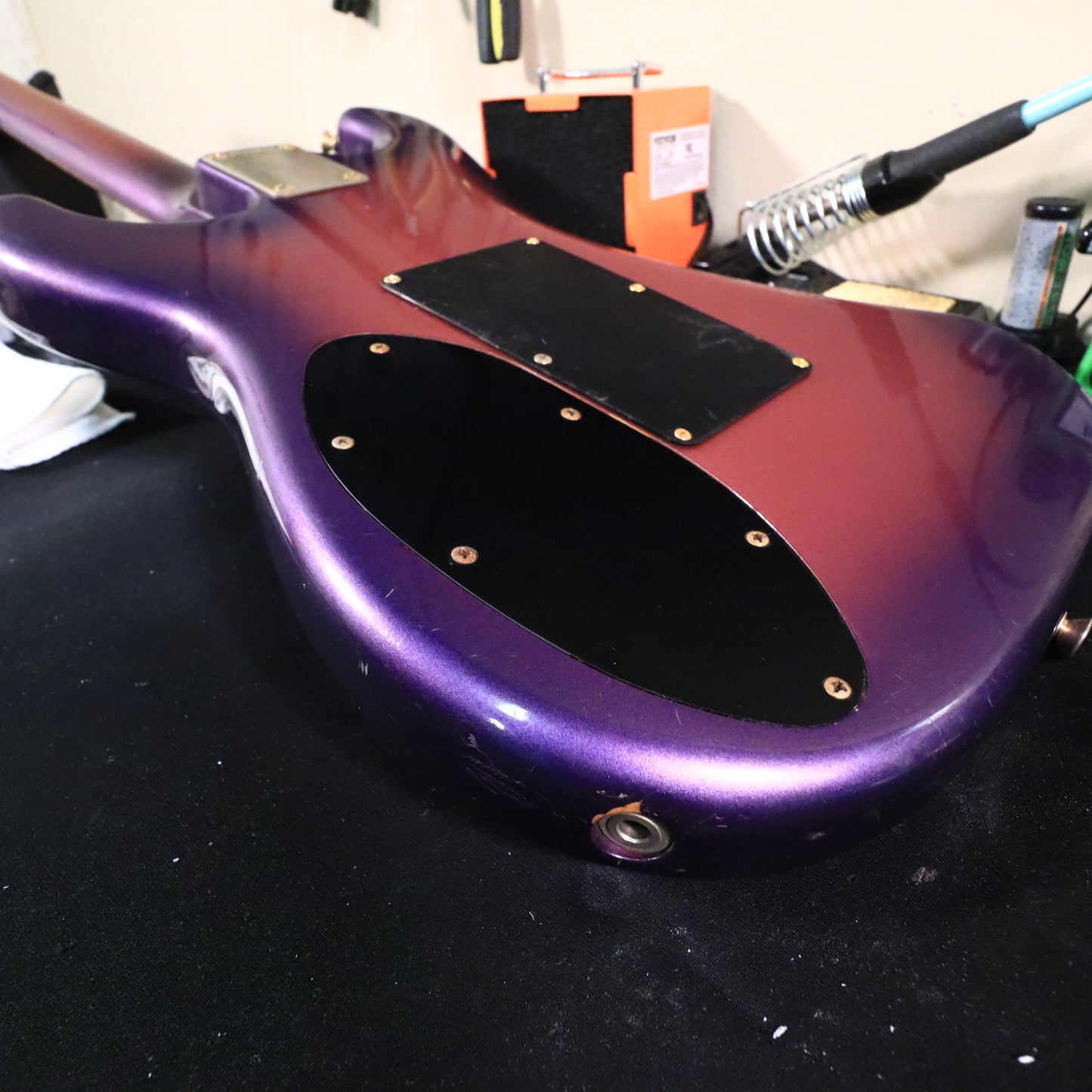 1983 Squier by Fender Contemporary JAV Royal Violet Purple ST852