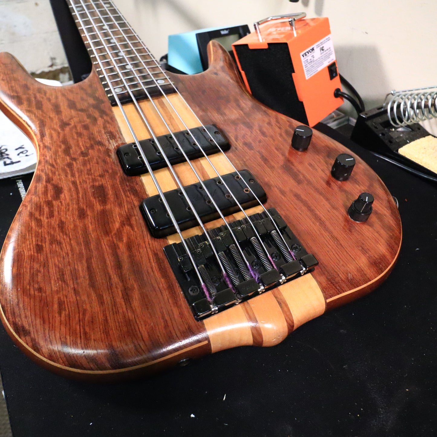 1990 Ken Smith 5 String BT5 Bass 3-Knob