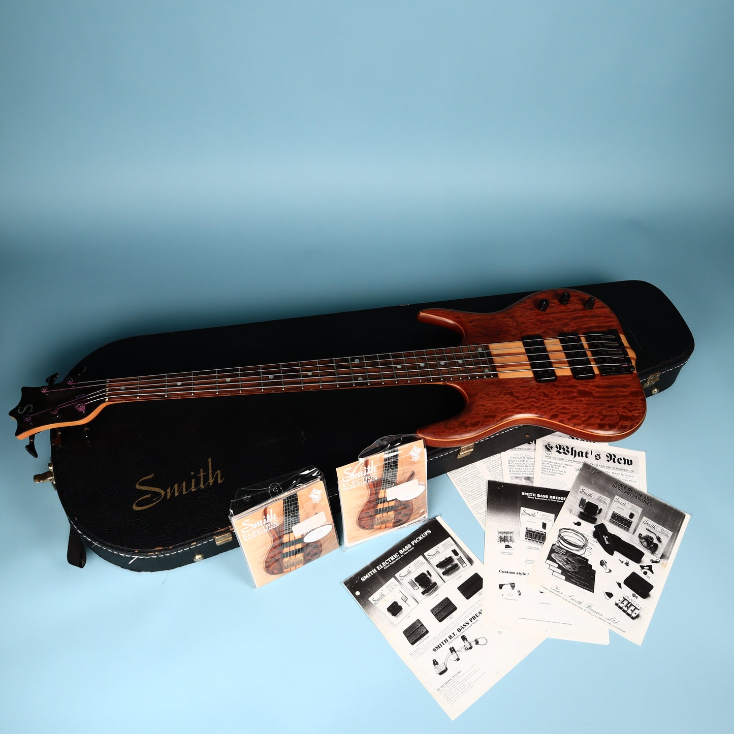 1990 Ken Smith 5 String BT5 Bass 3-Knob