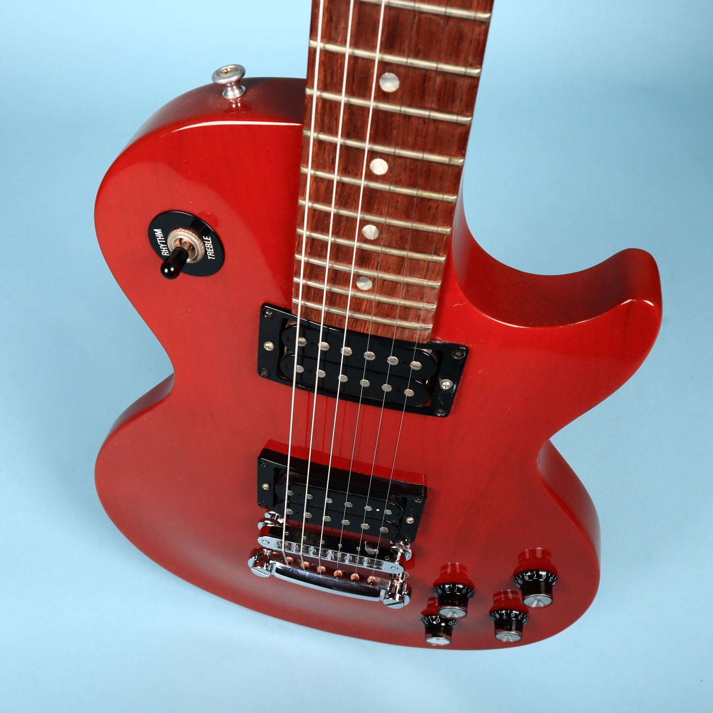 1999 Gibson The Paul II Trans Cardinal Red Guitar