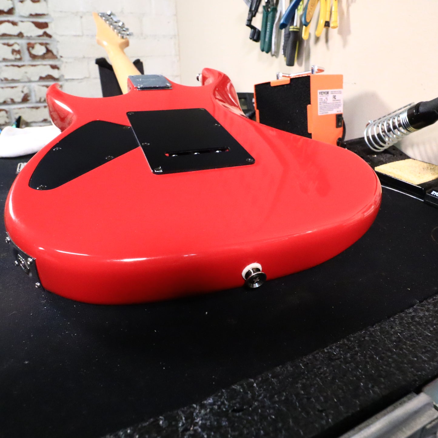 1989 Ibanez EX Series EX-140 Ferrari Red Electric Guitar *Excellent Cond*