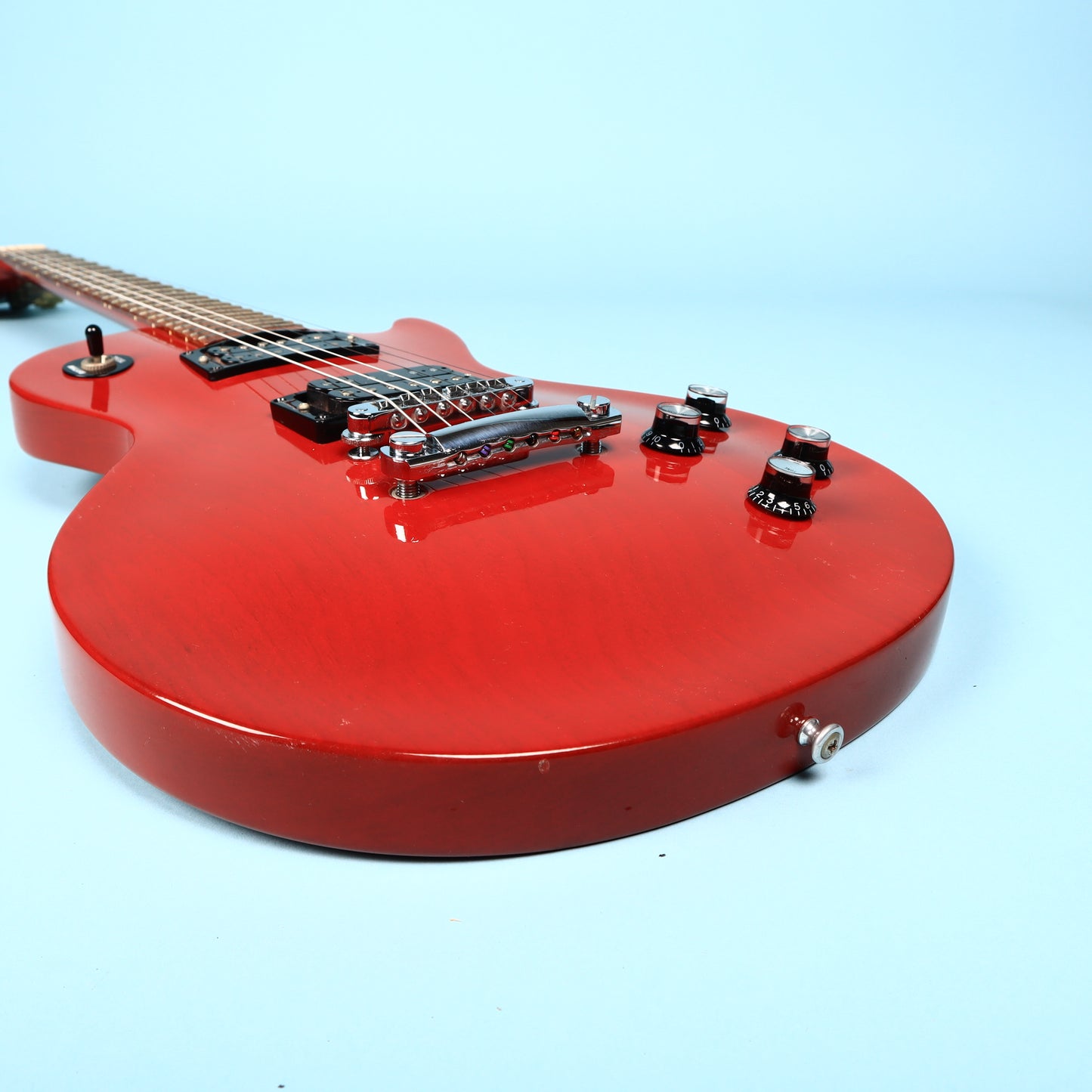 1999 Gibson The Paul II Trans Cardinal Red Guitar