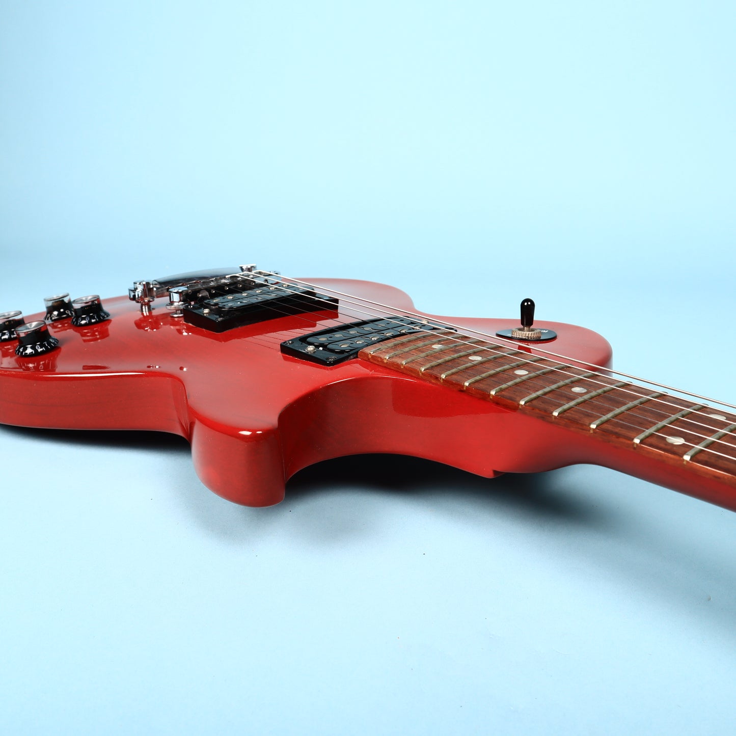 1999 Gibson The Paul II Trans Cardinal Red Guitar