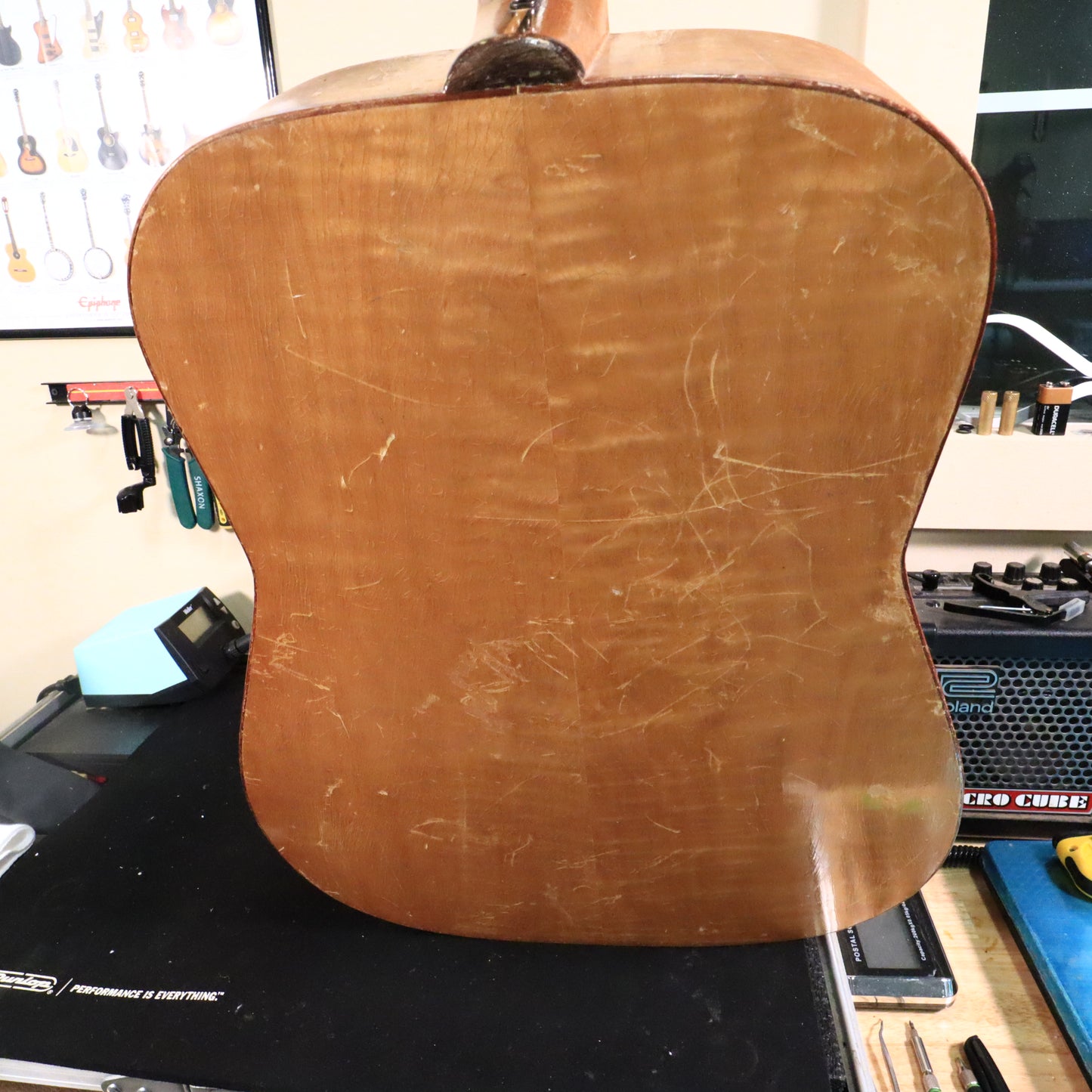 Vintage Moonstone Acoustic Guitar