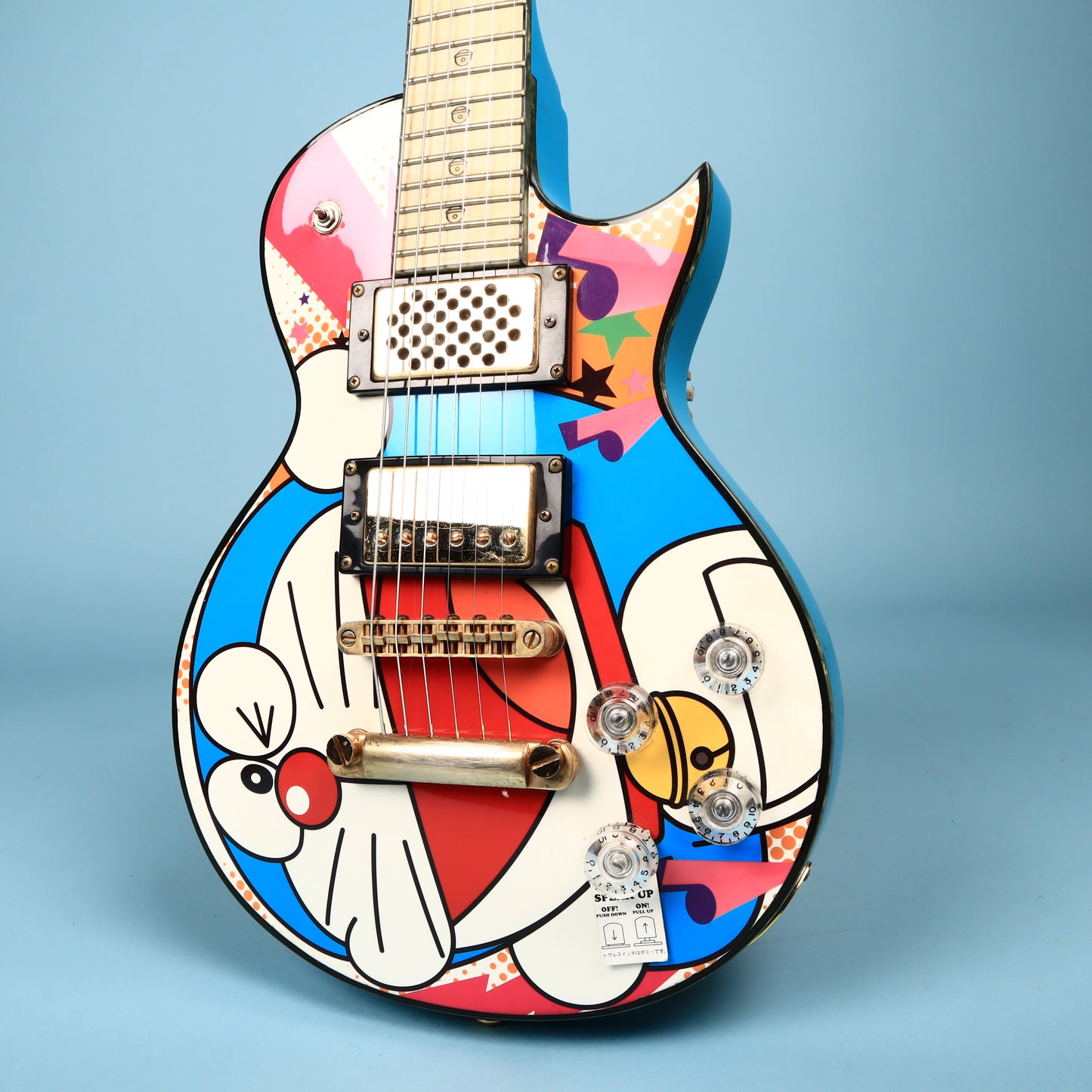 Doraemon by ESP Japan 80th Anniversary Solid Body Blue