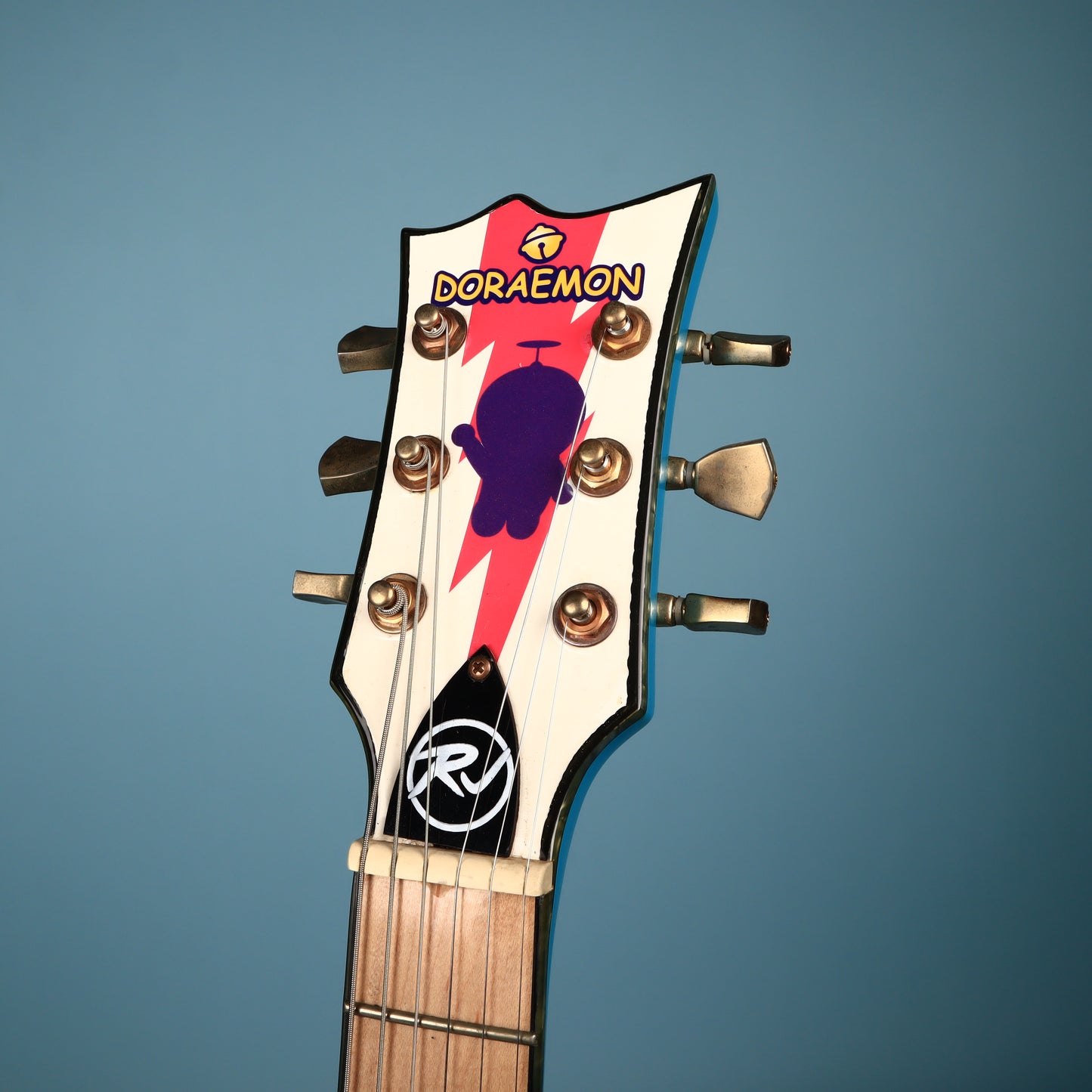 Doraemon by ESP Japan 80th Anniversary Solid Body Blue