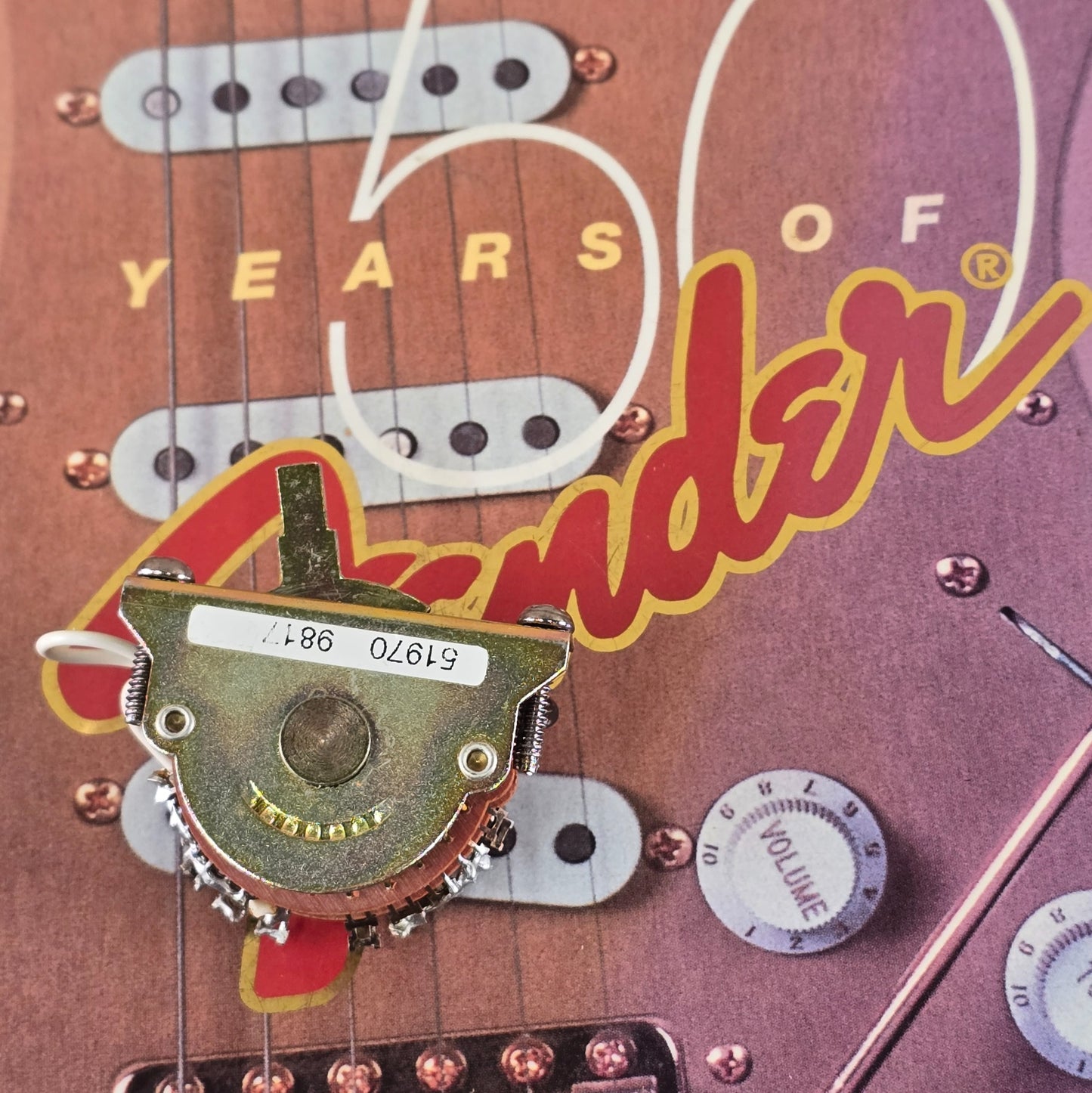 REAL Fender 5-Way Selector SUPER SWITCH for STRAT TELE Telecaster Stratocaster