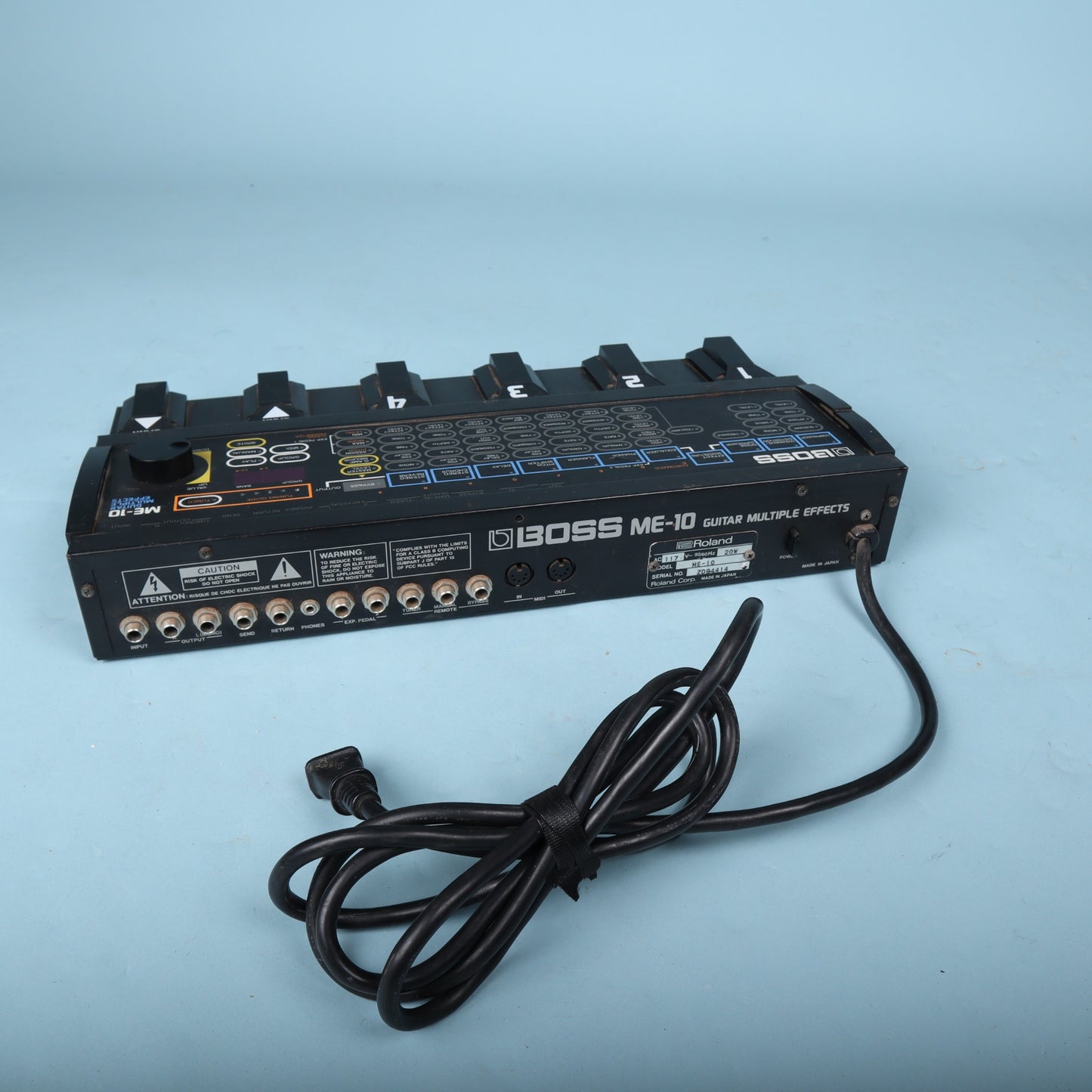 Vintage 1994 Boss ME-10 Guitar Multiple Effects Pedal Made in Japan