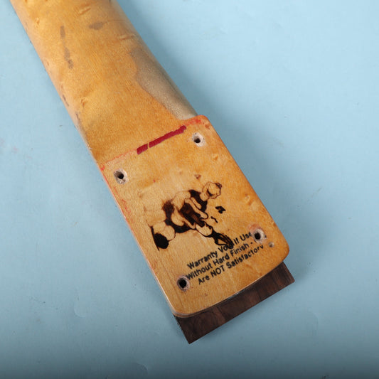 1980年代製 Warmoth バーズアイメイプル エクスプローラーギターネック ローズウッド フロイドローズ加工済み