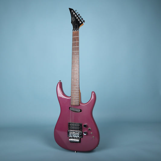 Westone Japan Superstrat in Magenta Reverse Headstock