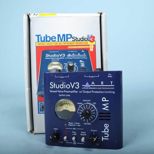 ART Tube MP Studio V3 Variable Voiced Tube Preamplifier