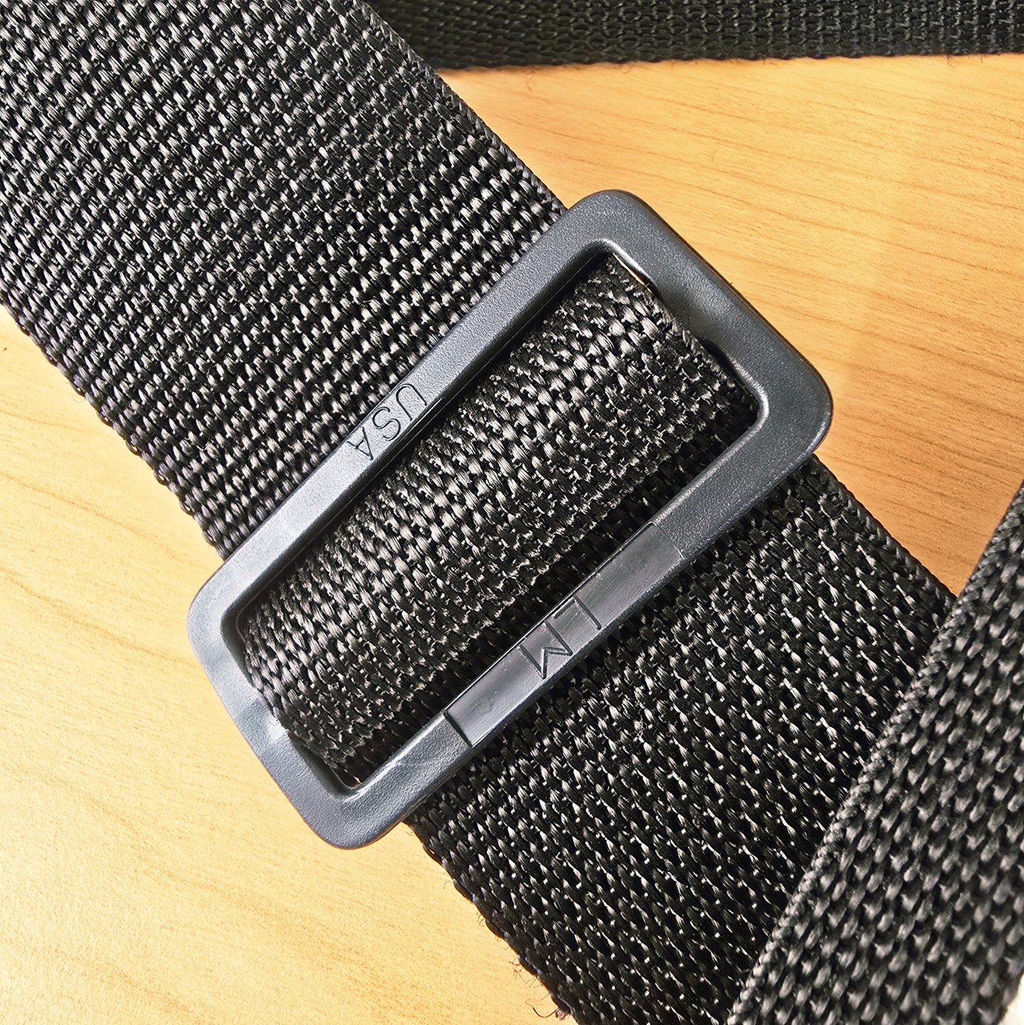LM Products Skull and Dagger Poly Guitar Strap - Black USA
