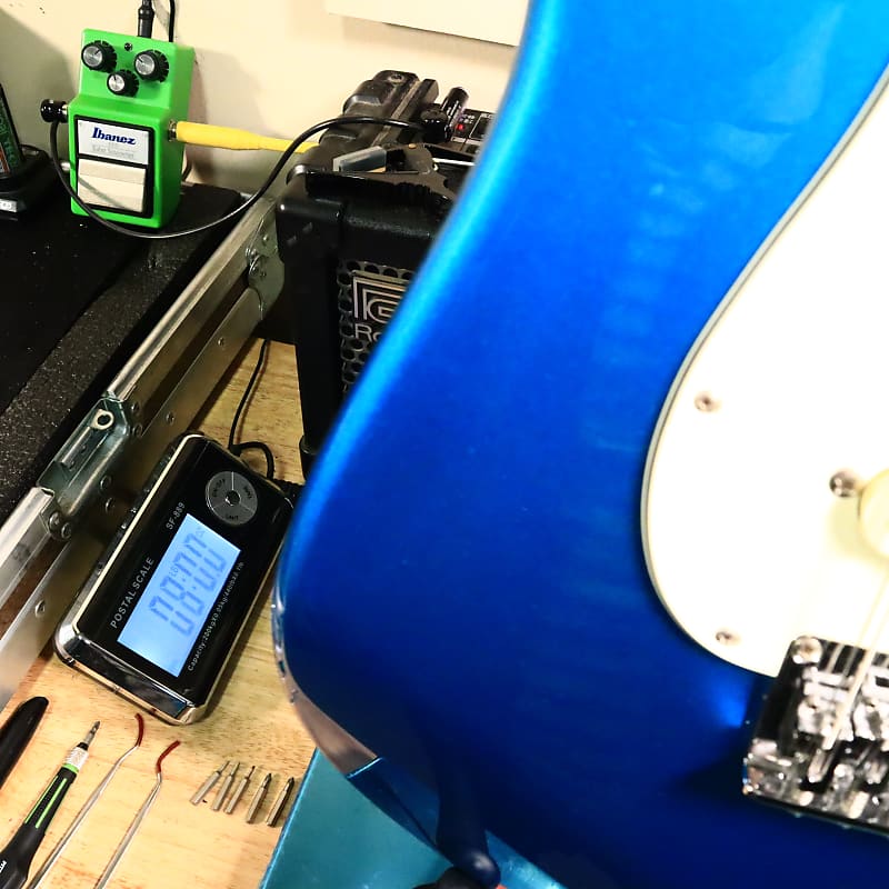 2005 Fender Stratocaster XII ST-12 12 String Electric Guitar Rosewood Blue - MIJ