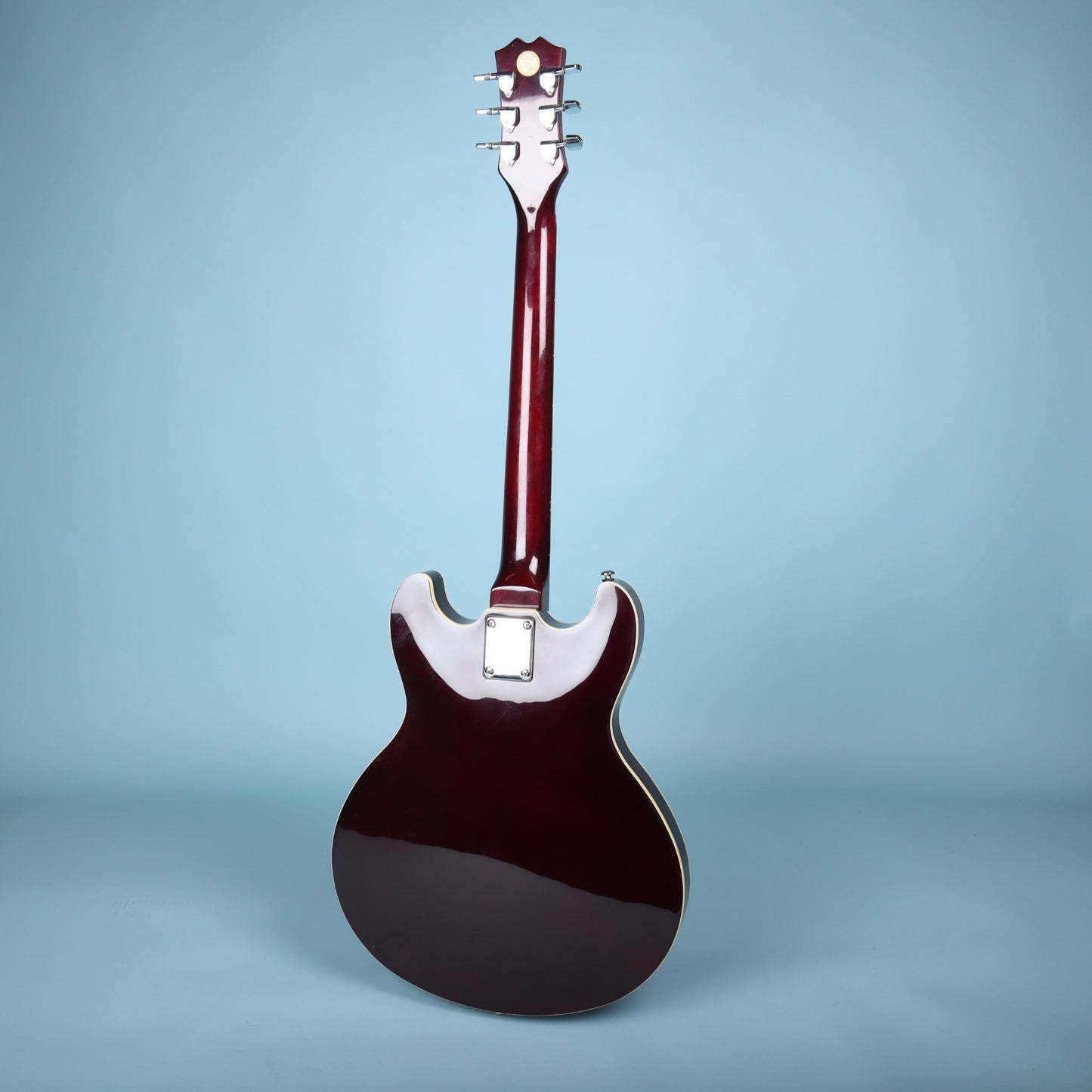 2001 Samick LA-30/TR Semi-Hollow Electric Guitar - Transparent Red