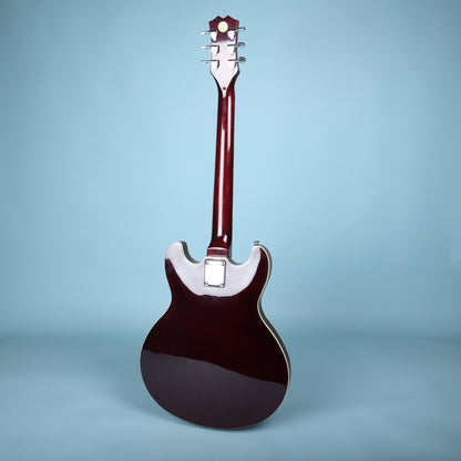 2001 Samick LA-30/TR Semi-Hollow Electric Guitar - Transparent Red