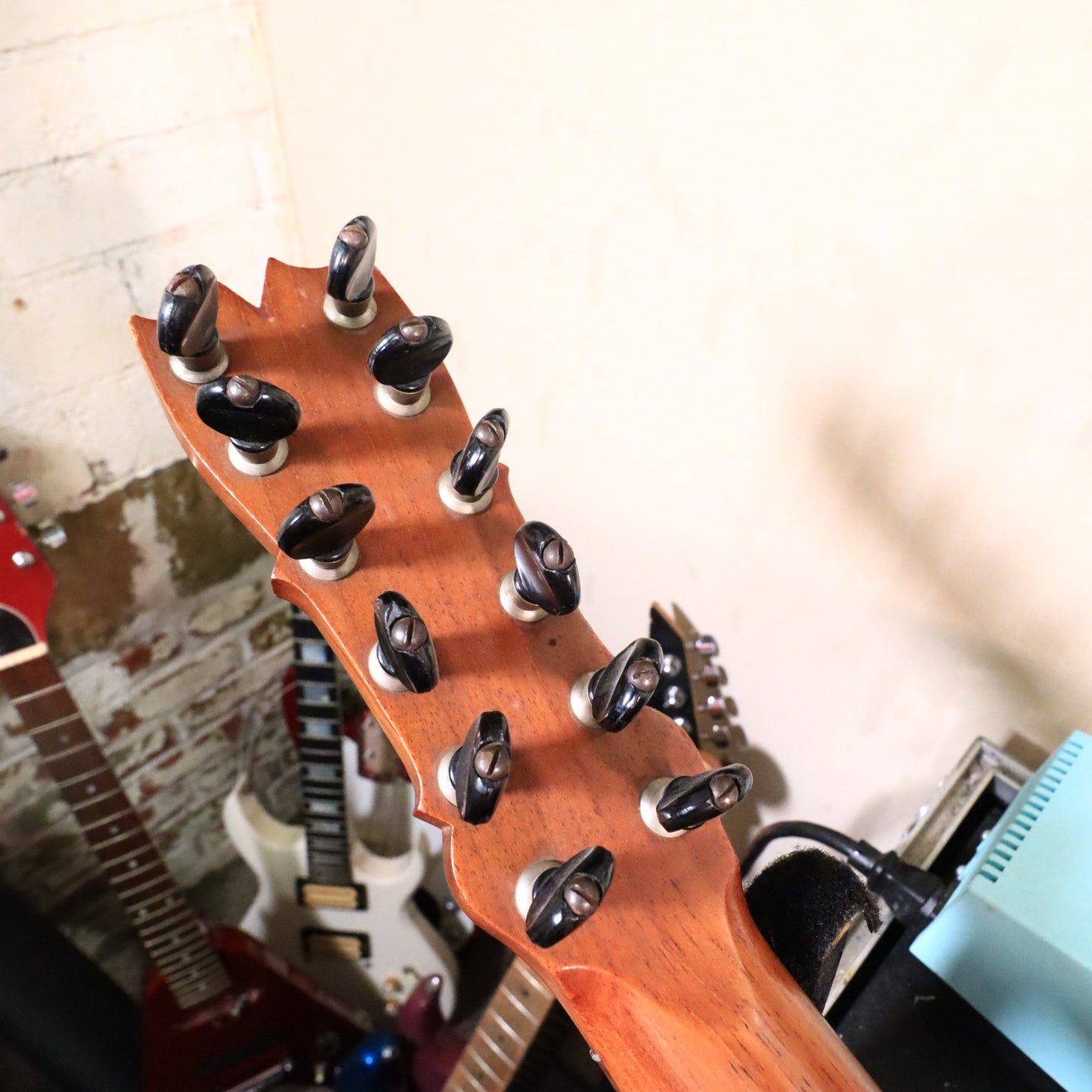 A.M. Rose Vintage 10-String Portuguese Viola Da Terra Hearts