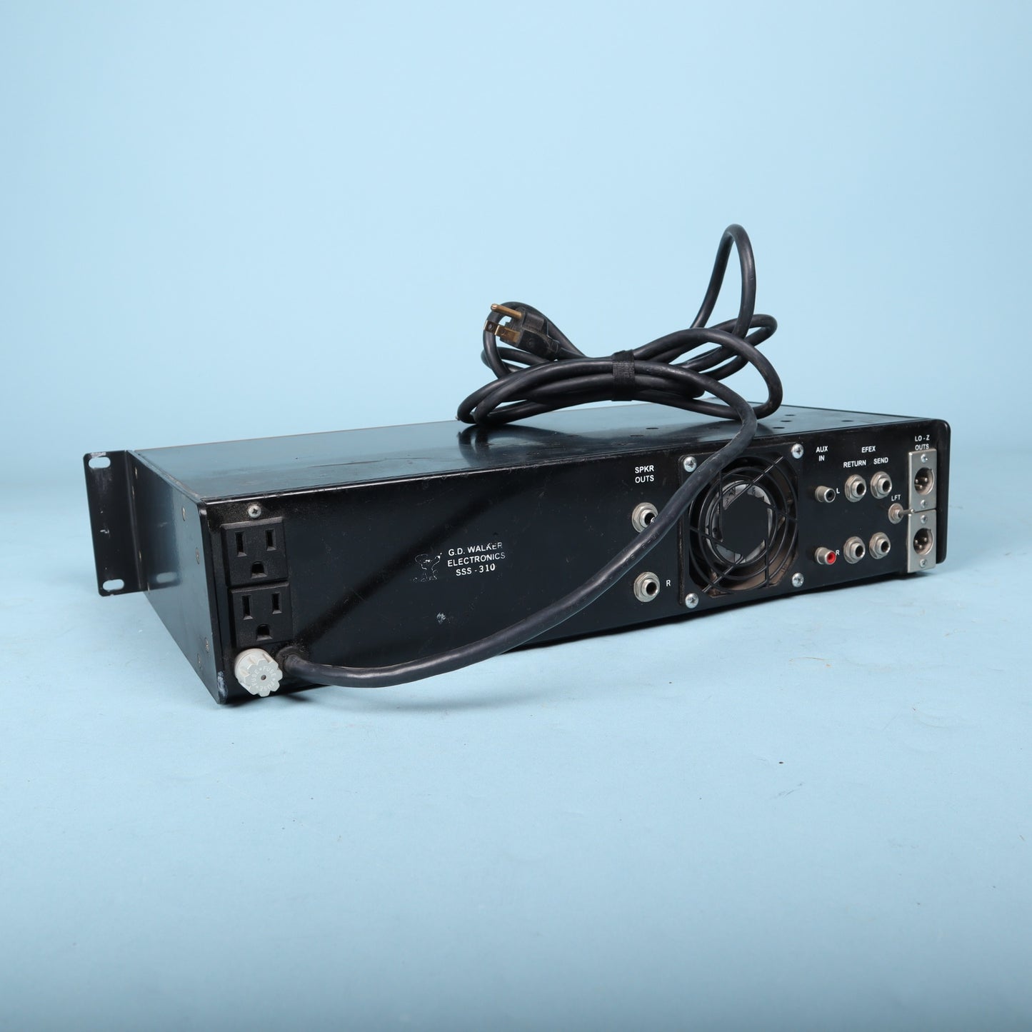 G.D. Walker Electronics Stereo Steel SSS-310 Amplifier Head