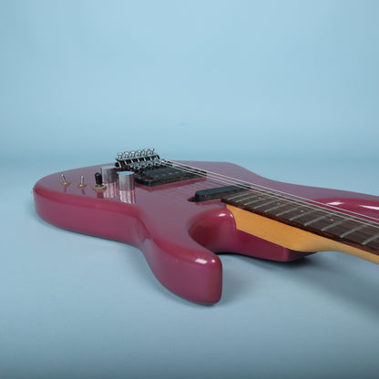 Westone Japan Superstrat in Magenta Reverse Headstock