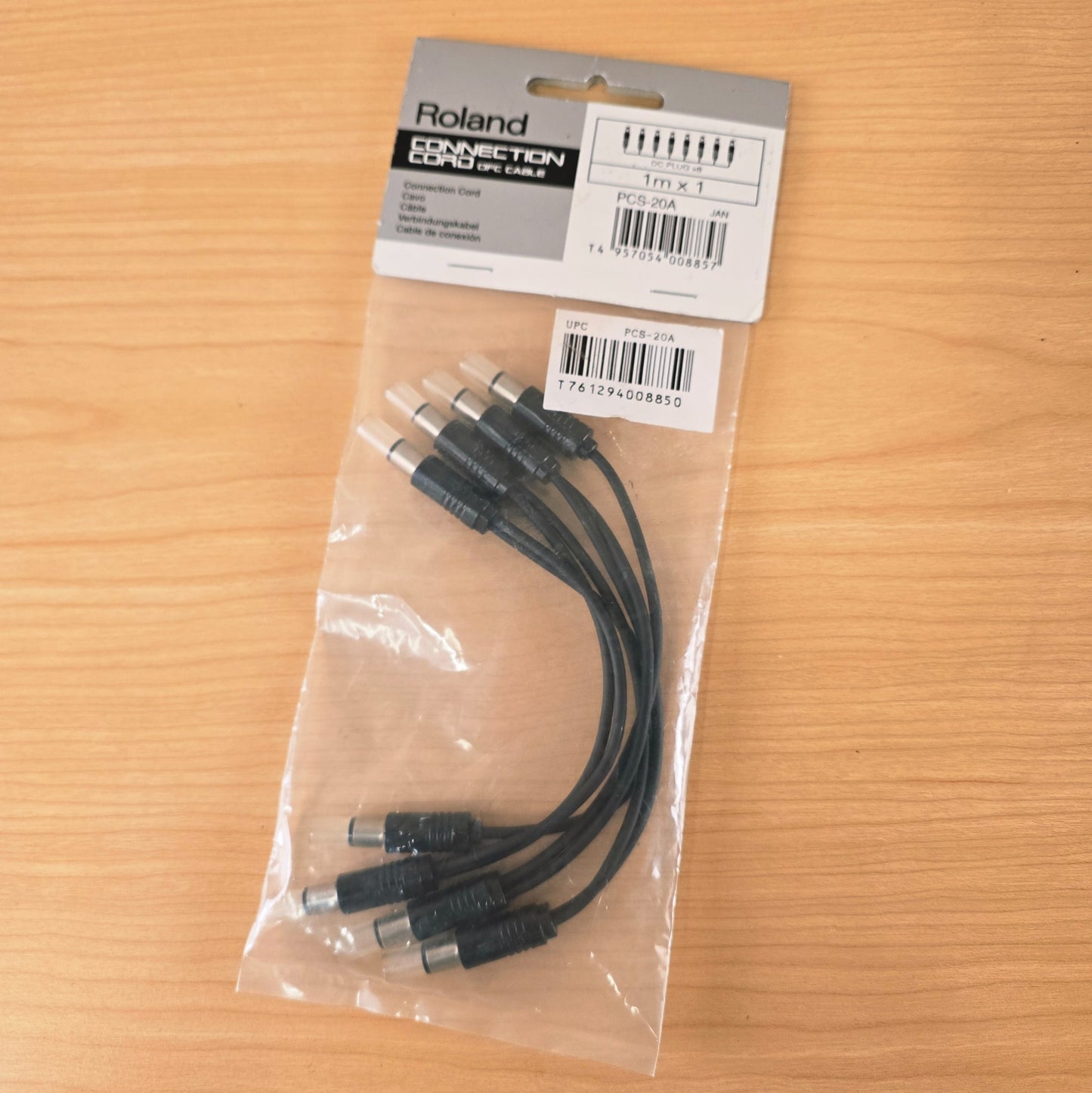 Boss PCS-20A Parallel DC Cord Daisy Chain Power Cable for Pedals Roland