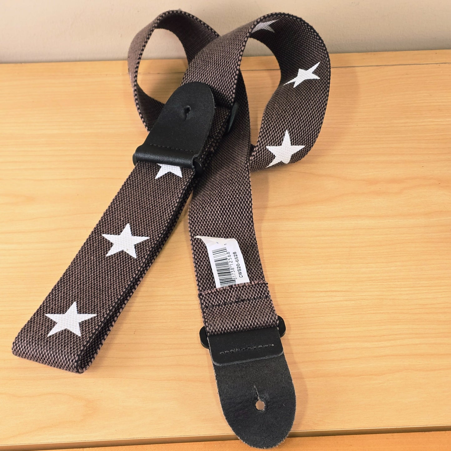 Perri's Leathers CWS20-6528 2" Polyester Guitar Strap - White Stars