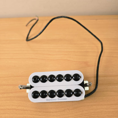 2014 Seymour Duncan SH-8b Invader Bridge Humbucker Pickup White