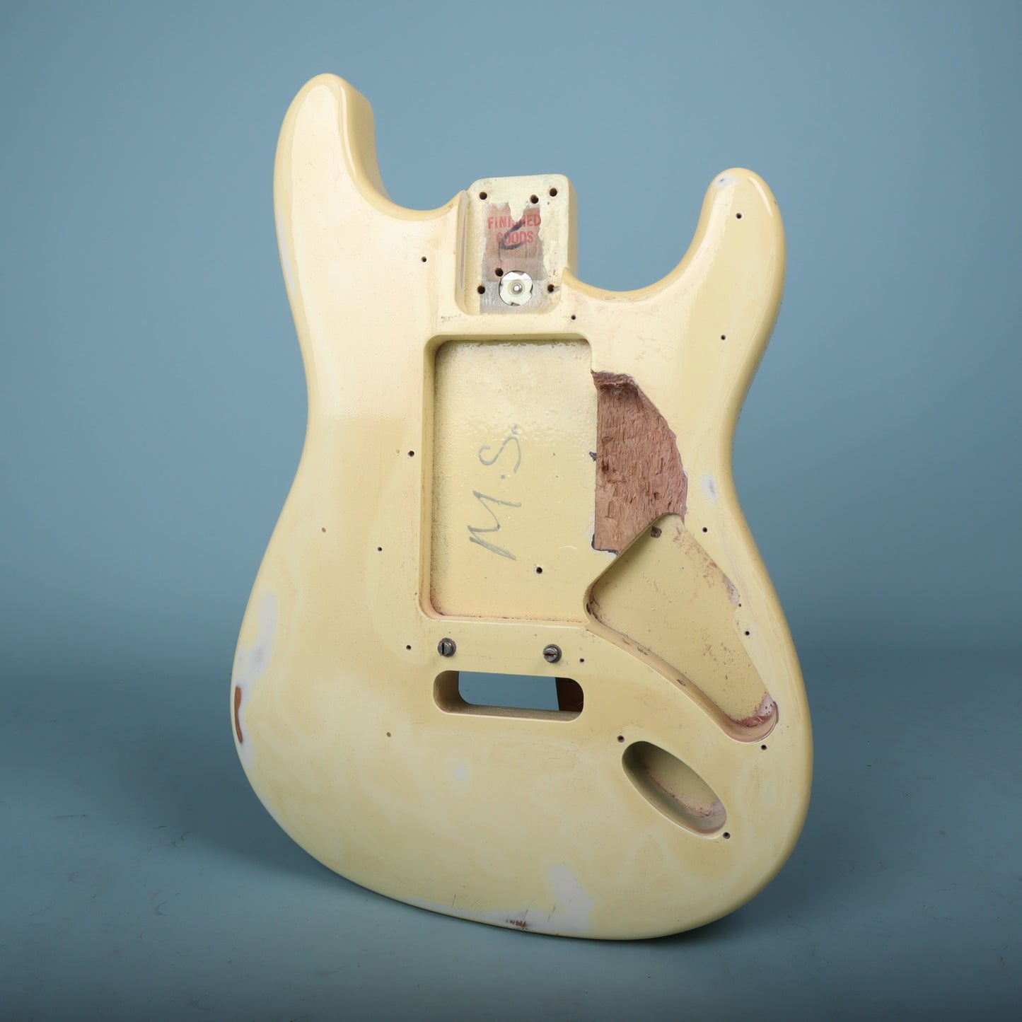 1994 Fender USA Stratocaster Guitar Body Vintage White