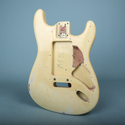 1994 Fender USA Stratocaster Guitar Body Vintage White