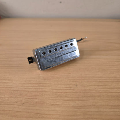 1970's Vintage Guild Anti-Hum LB-1 Little Bucker Bridge Pickup Chrome