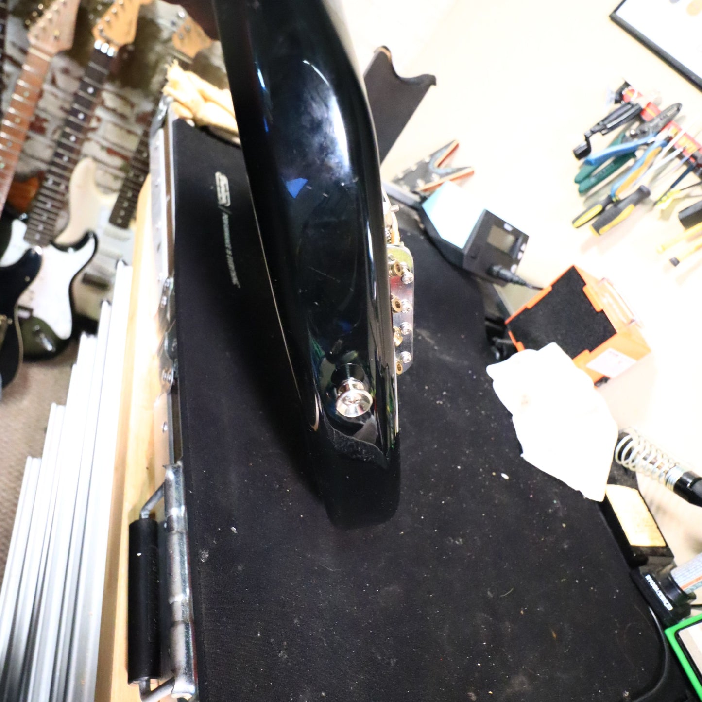 1986 Fender Jazz Bass Made in Japan Black Rosewood Fretboard