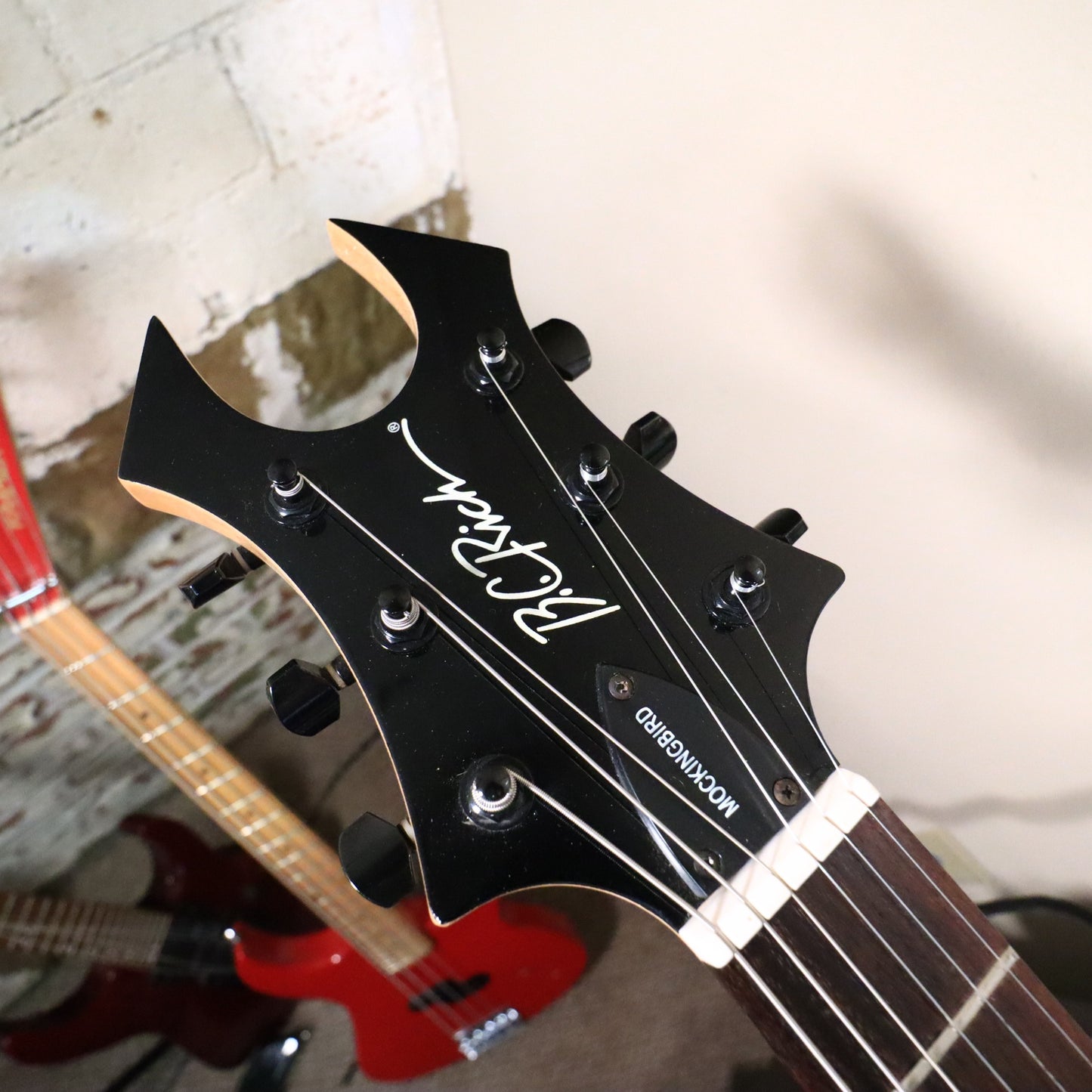 B.C. Rich Mockingbird Acrylic Limited Edition Electric Guitar Clear
